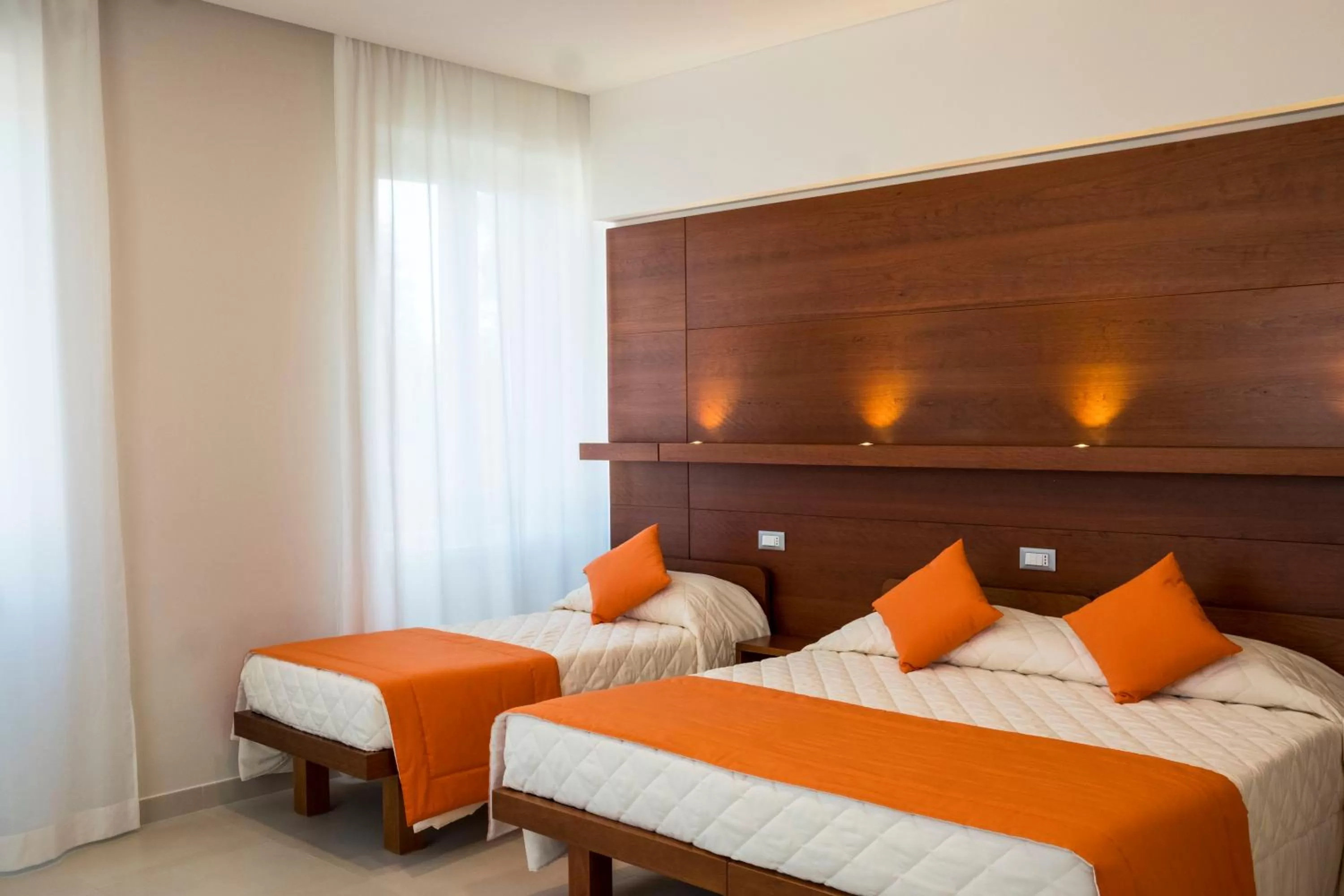 Bed in Villa Angelina