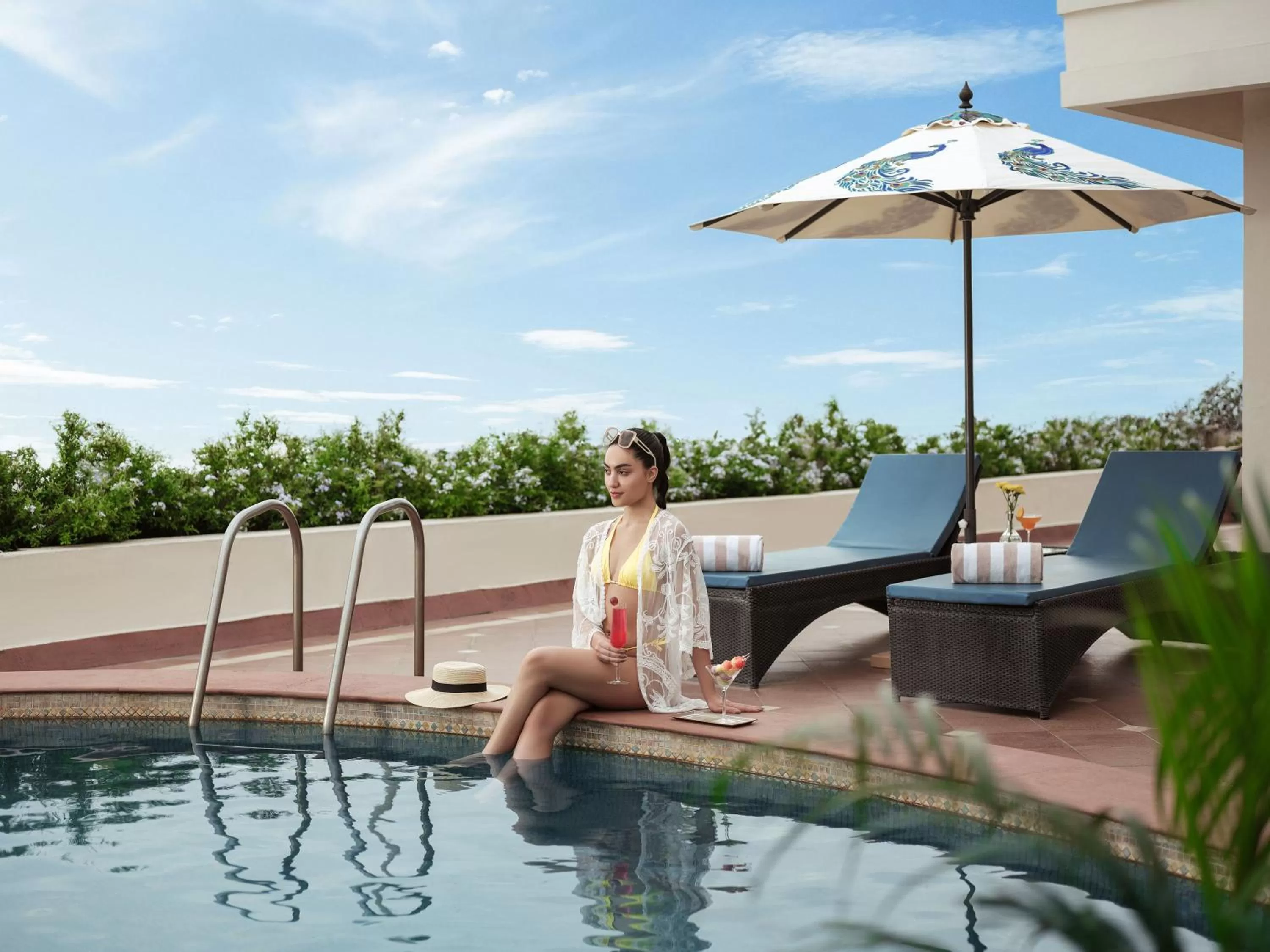 Natural landscape in Taj Krishna