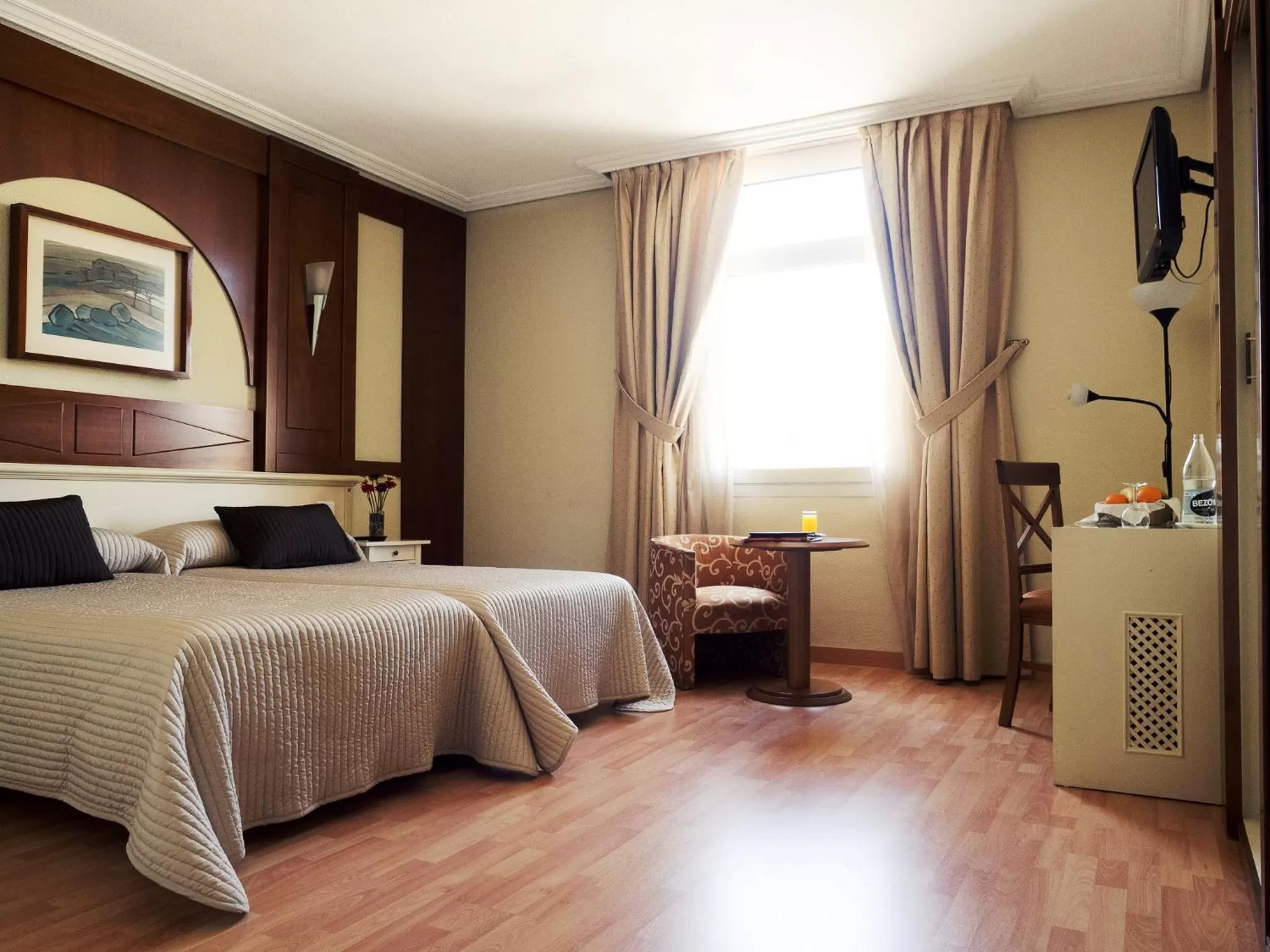 Bedroom, Bed in Hotel Pasarela