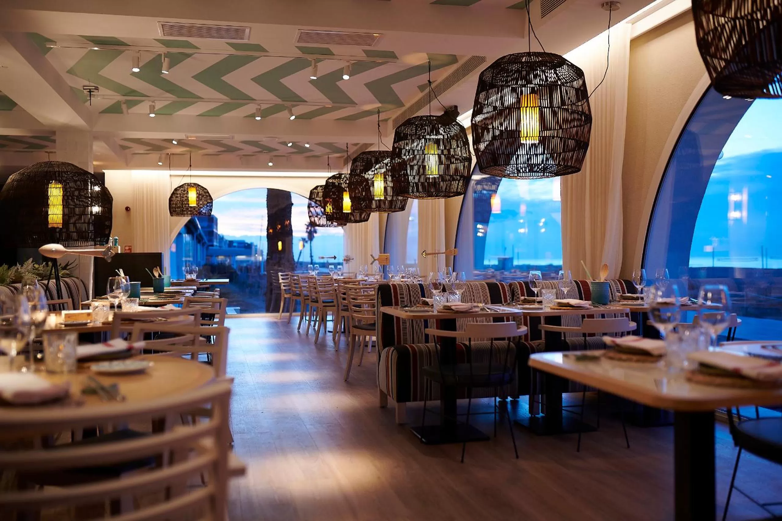 Restaurant/places to eat in Hotel Playafels