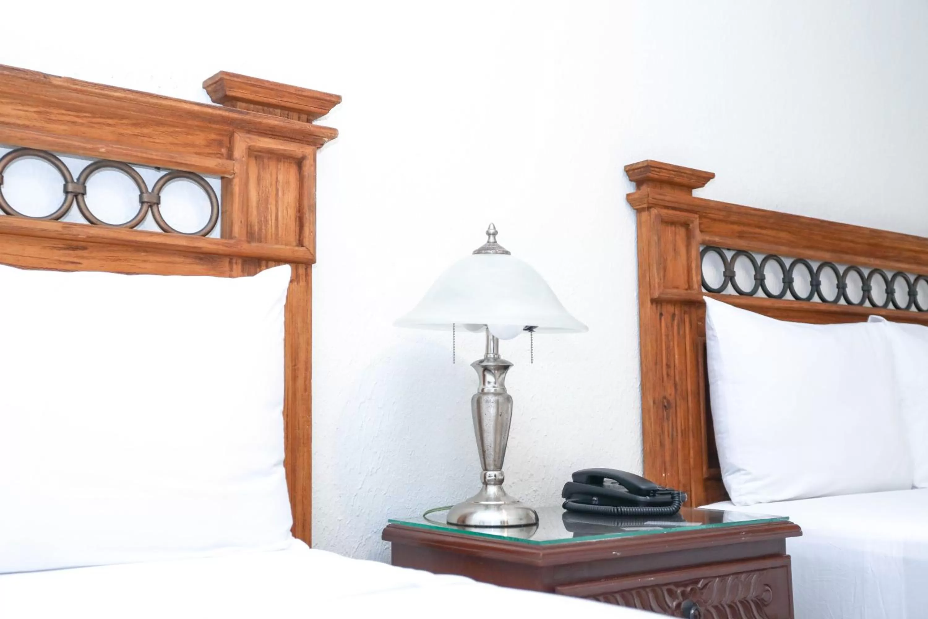 Bed in Hotel Avenida Cancun