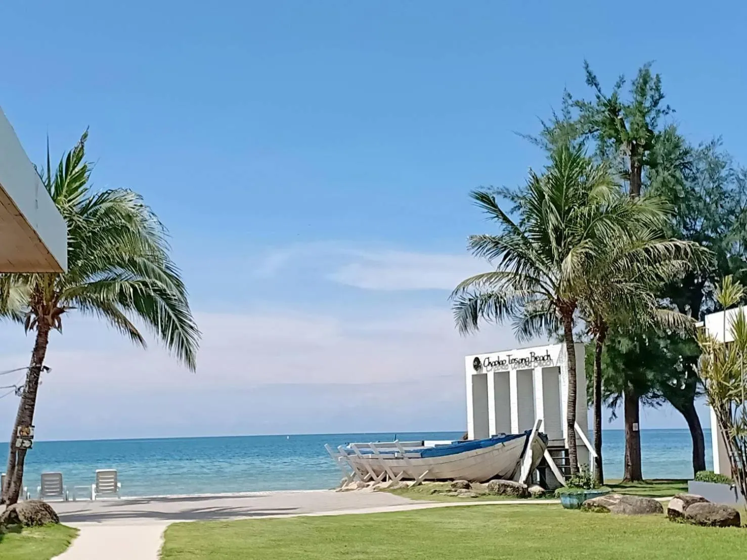 Sea view in Chaolao Tosang Beach Hotel