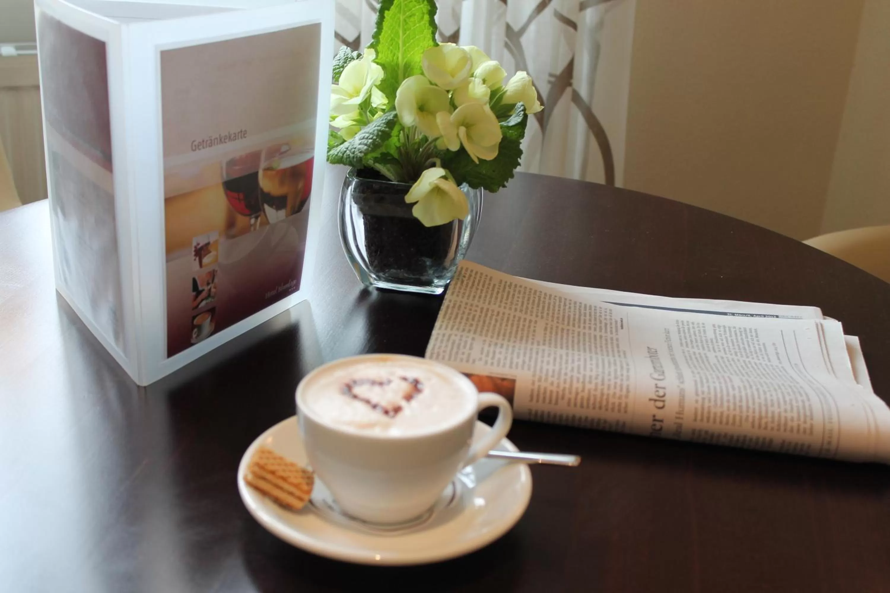 Food and drinks in Hotel Blumlage