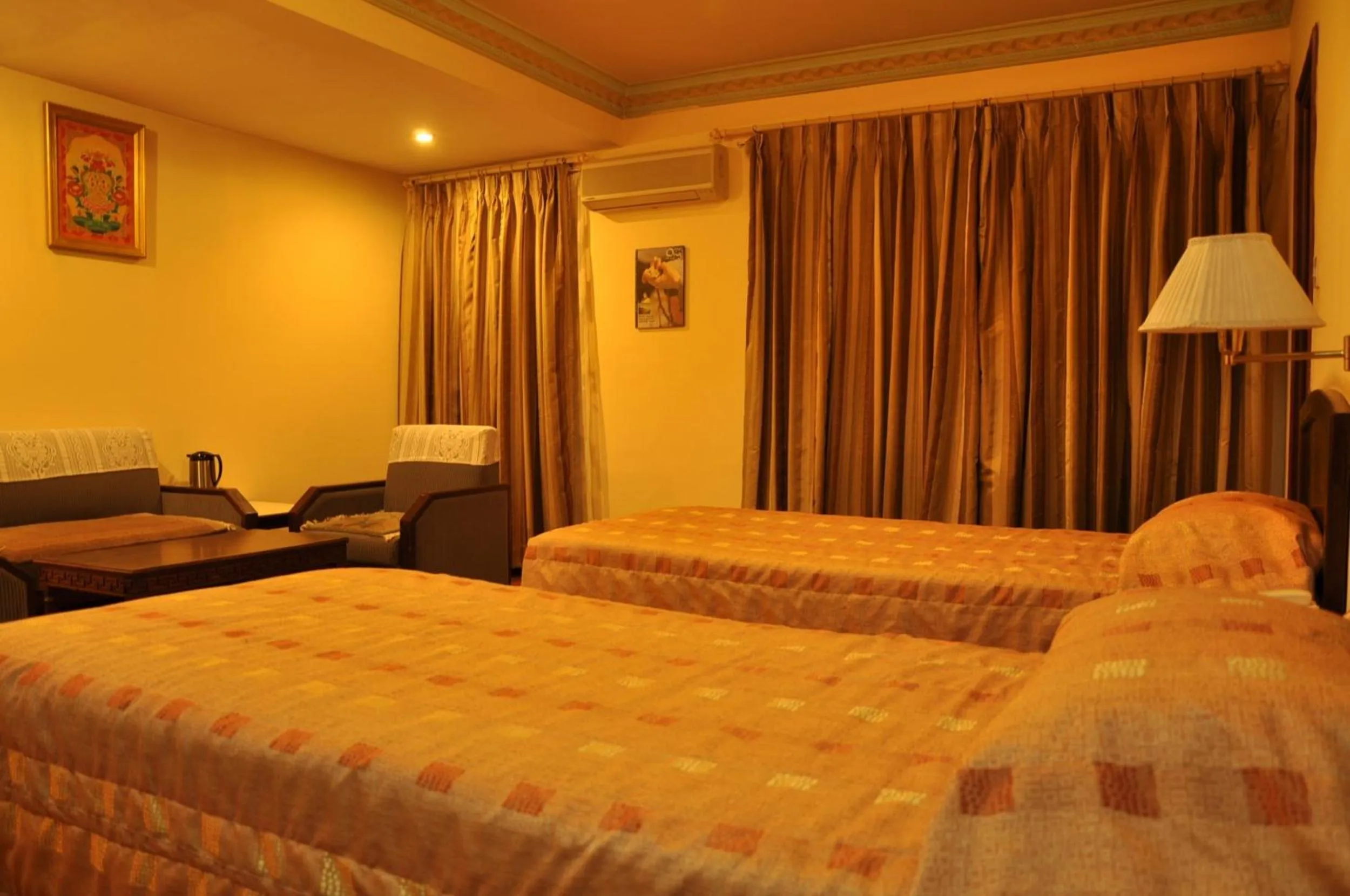 Bedroom in Tibet Guest House