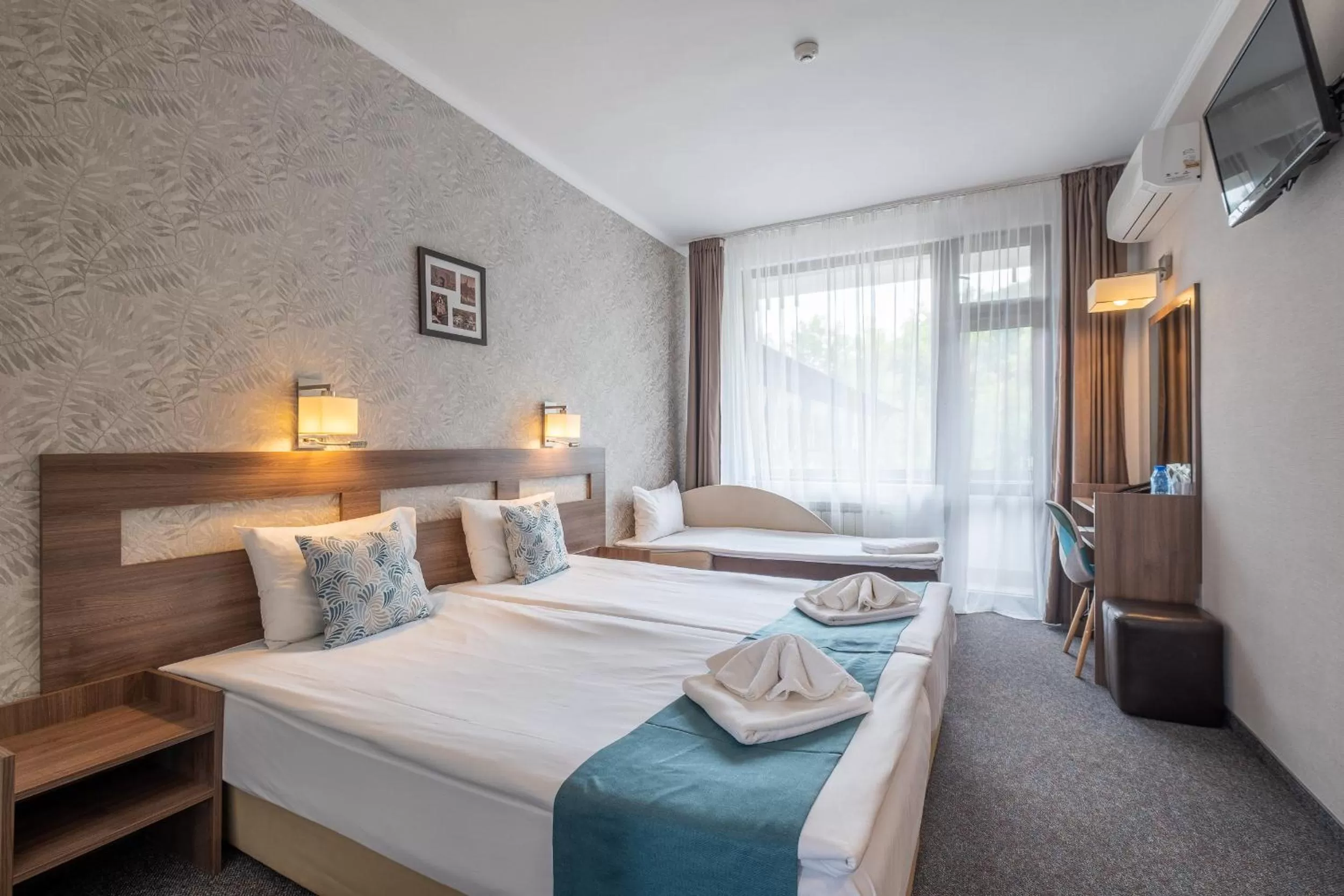 Bedroom, Bed in Park Hotel Asenevtsi