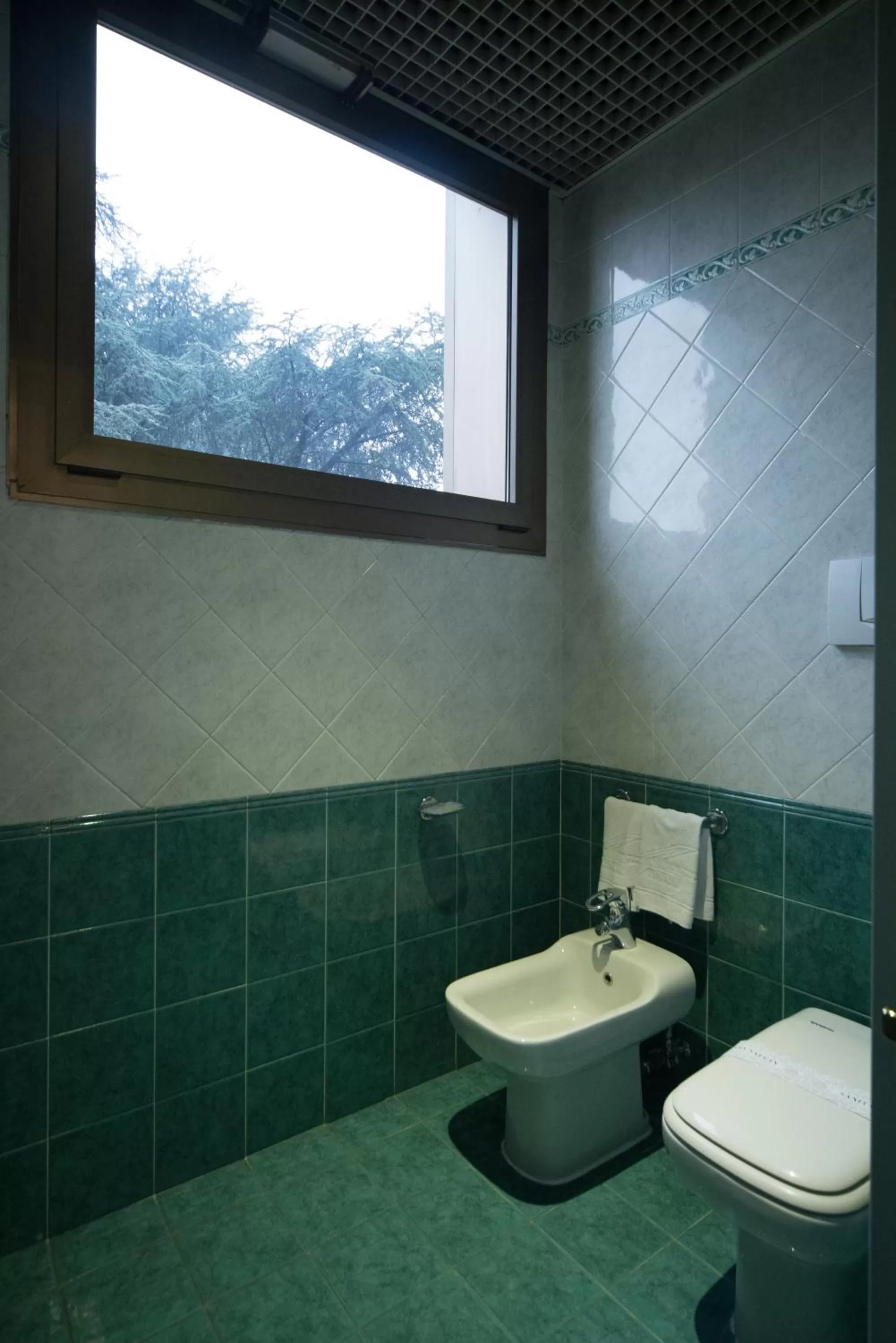 Toilet in Best Western Air Hotel Linate