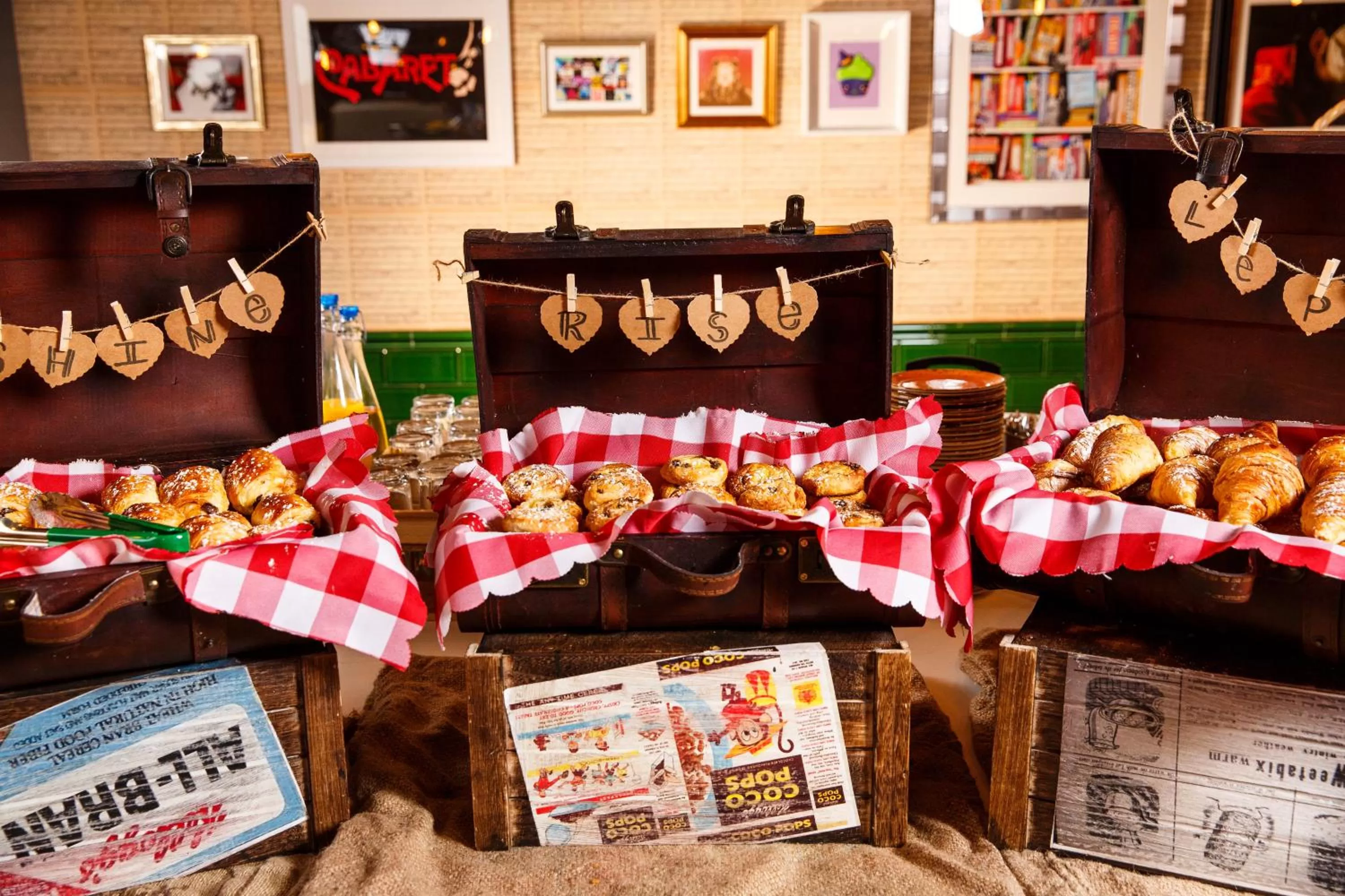 Buffet breakfast in ibis Styles London Southwark - near Borough Market