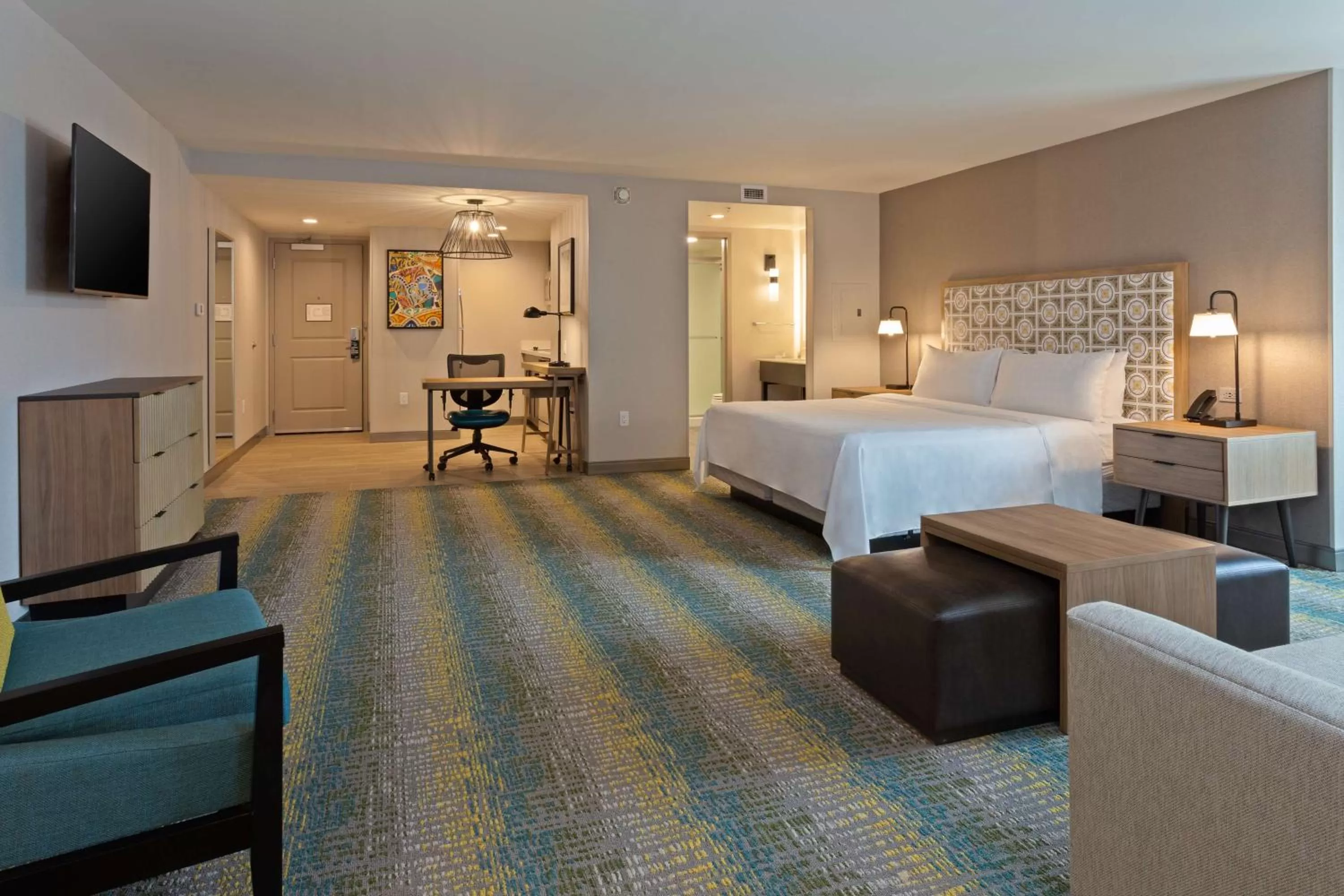 Bedroom, Bed in Homewood Suites by Hilton St Augustine San Sebastian