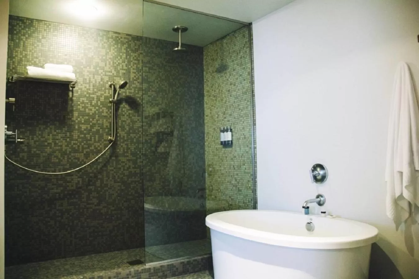 Shower in Modern Hotel