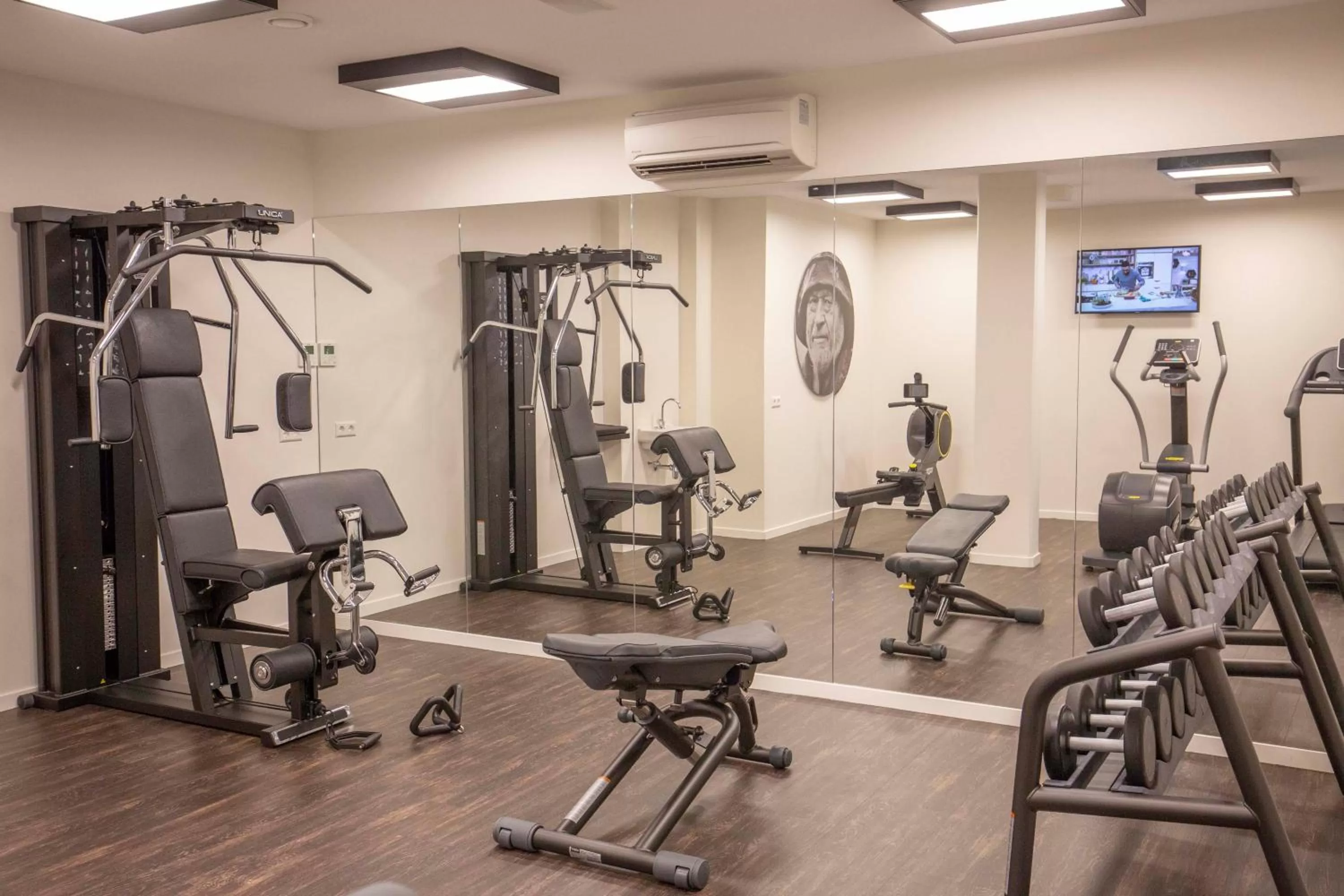 Fitness centre/facilities in Fletcher Hotel-Restaurant Het Veerse Meer