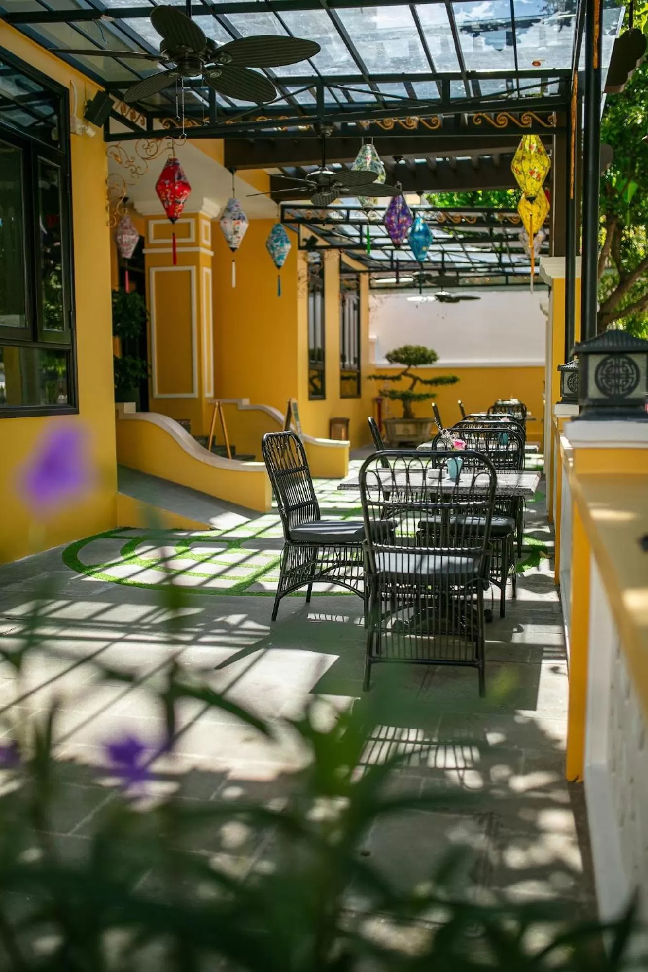 Garden in La Charm Hoi An Hotel & Spa