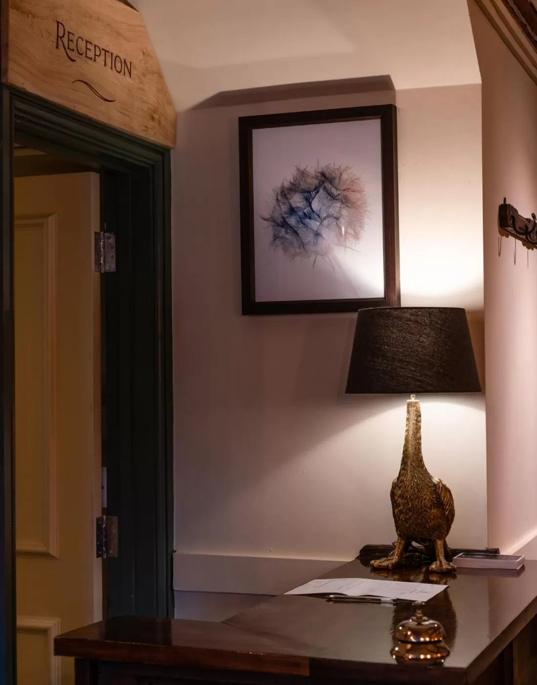 Lobby or reception in White Hart Inn