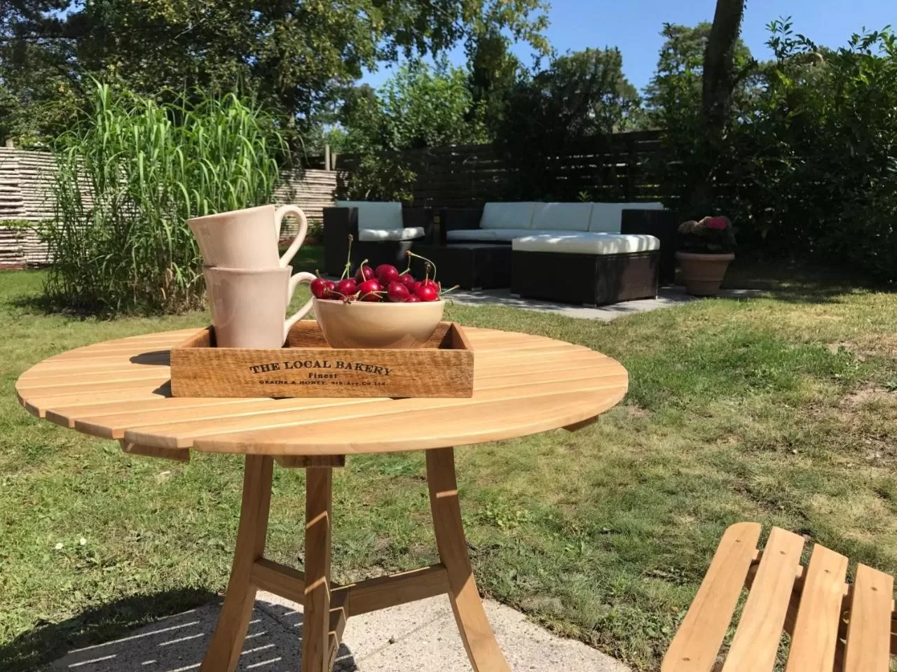 Patio in Trouville Bed & Breakfast