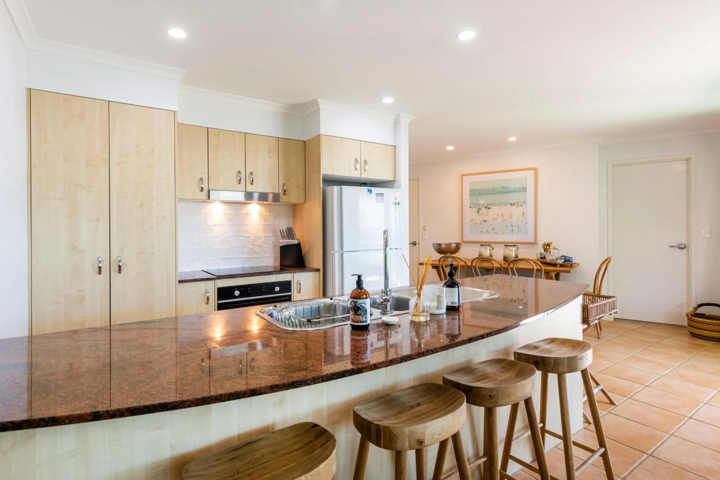 Kitchen or kitchenette in The Cove Yamba