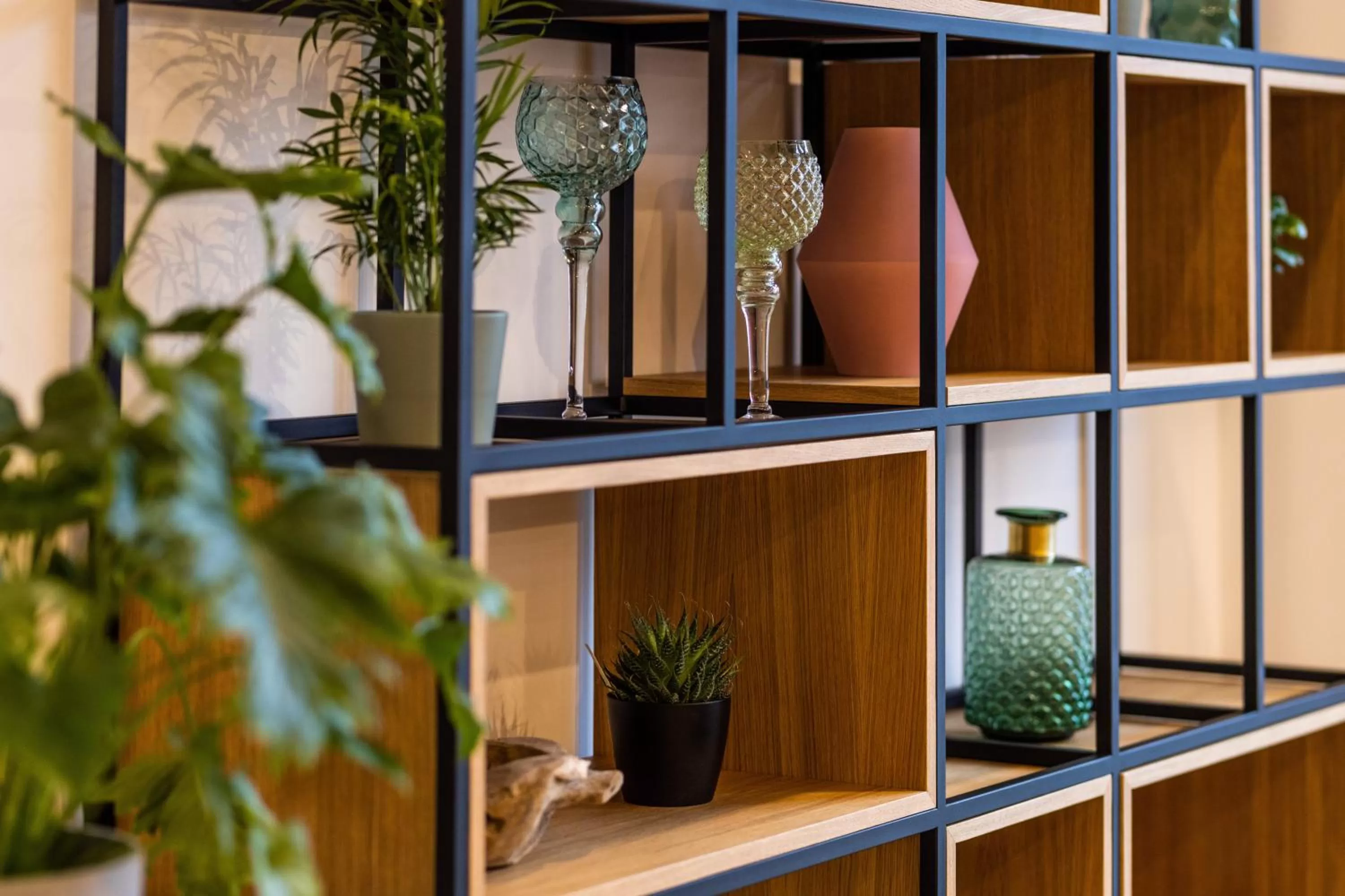 Decorative detail in Point 7 Hotel