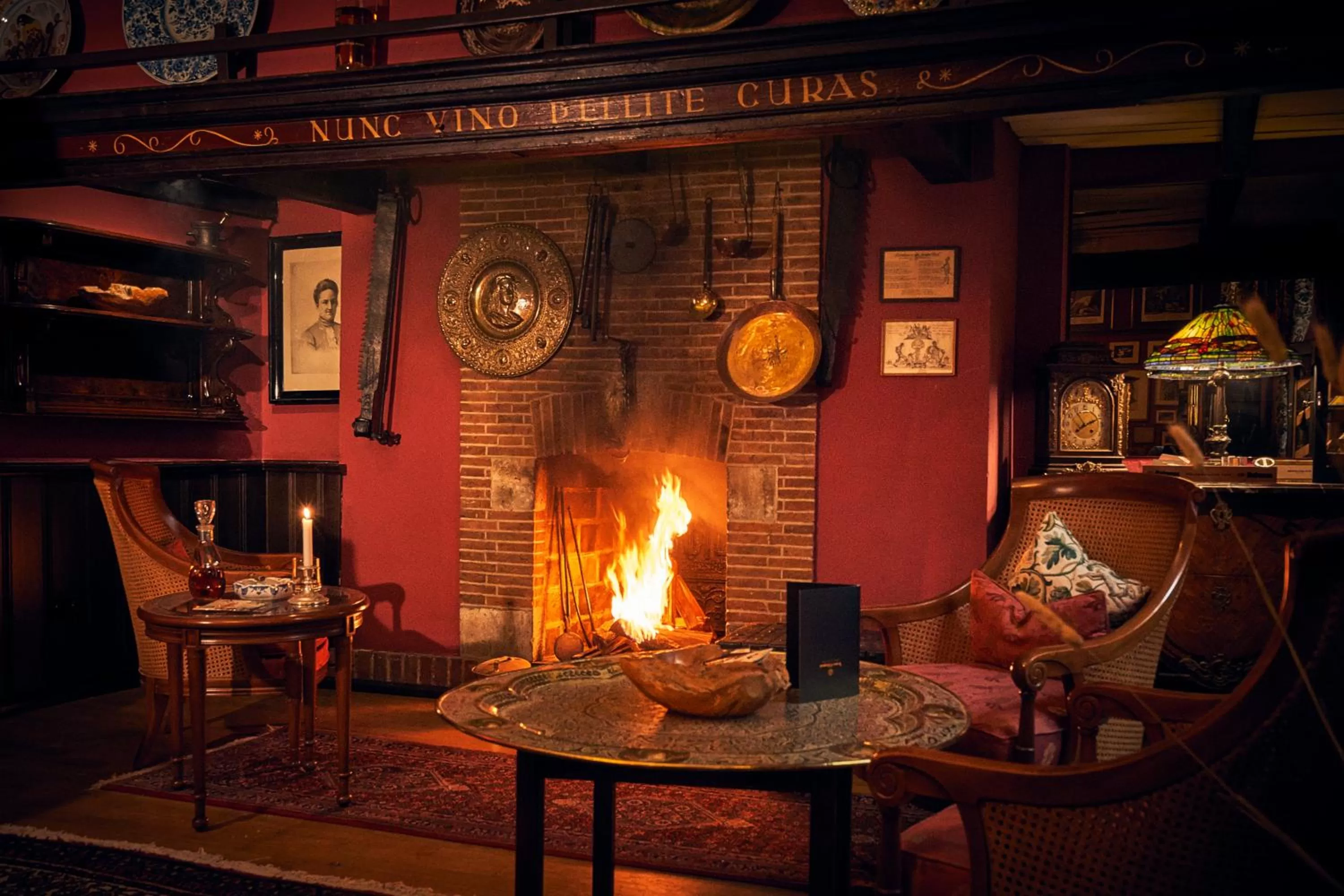 Lounge or bar in Hotel van Bebber