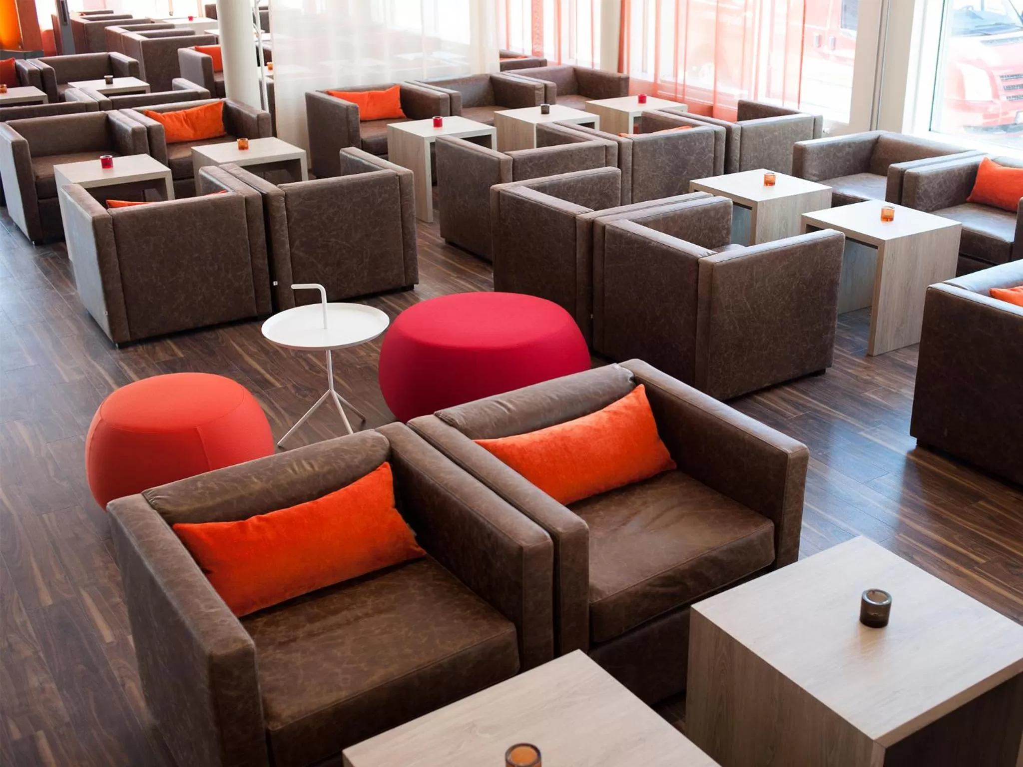 Communal lounge/ TV room in Motel L Hammarby Sjöstad