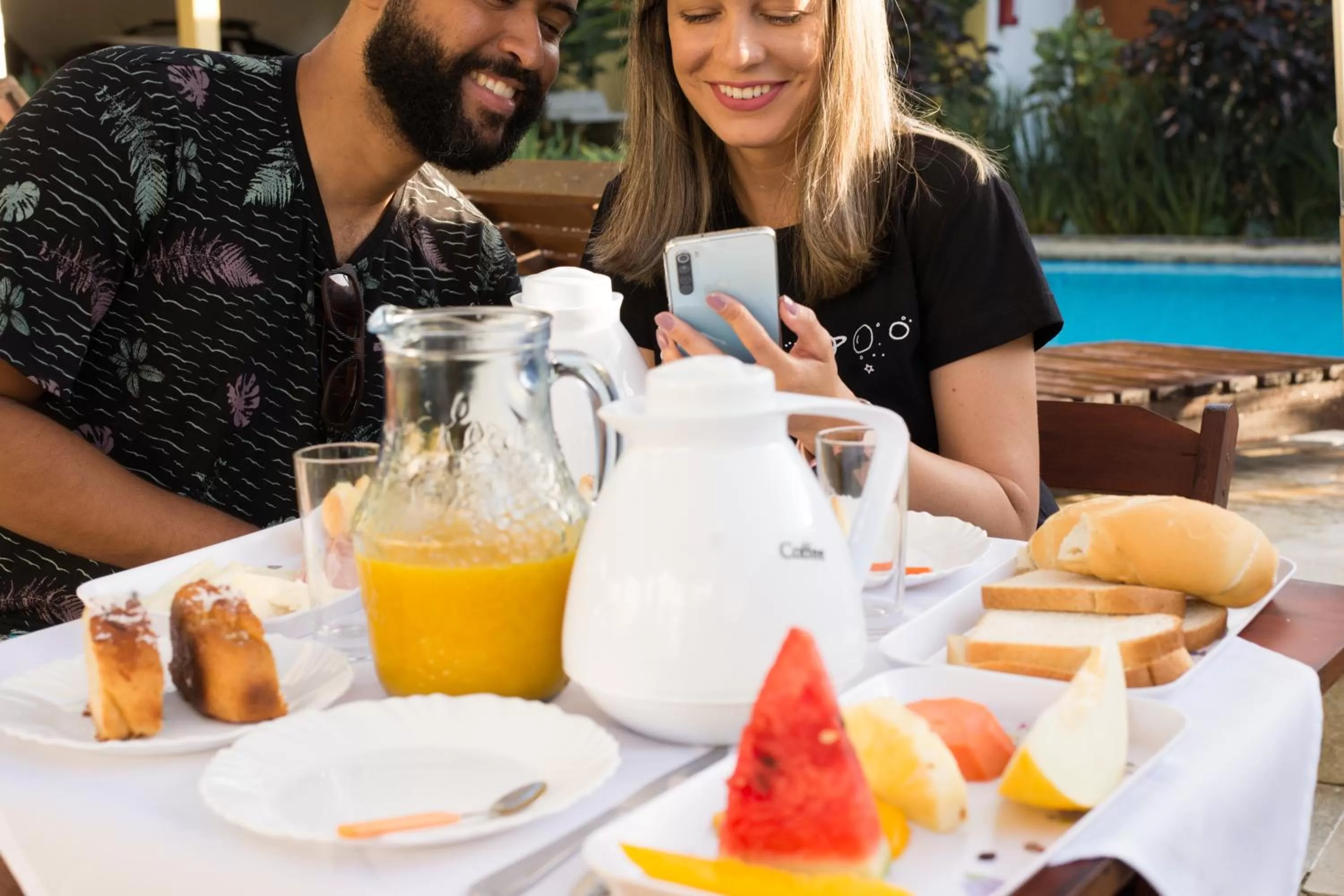 Guests in Pousada Viva Ubatuba