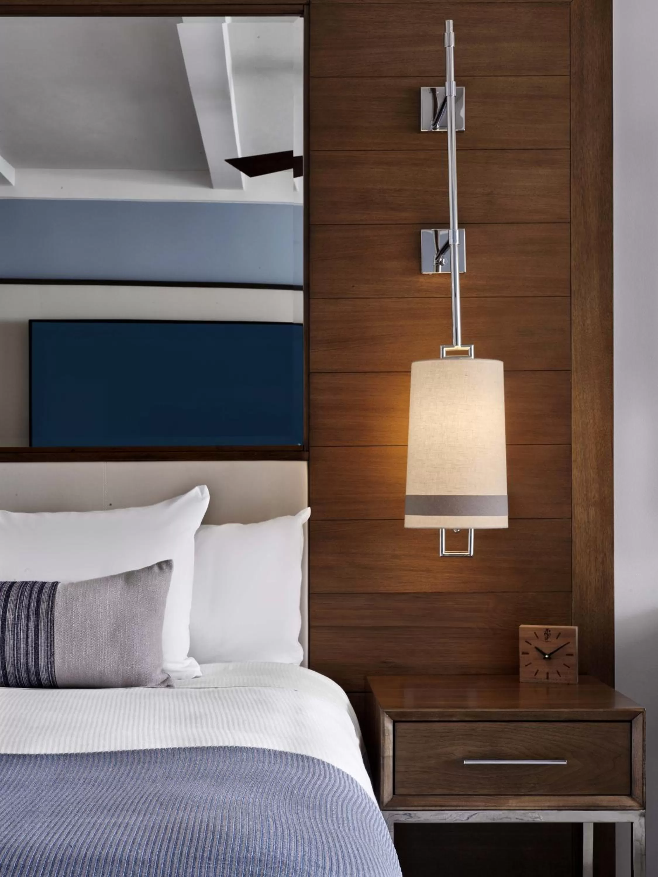 Bed in Fairmont El San Juan Hotel