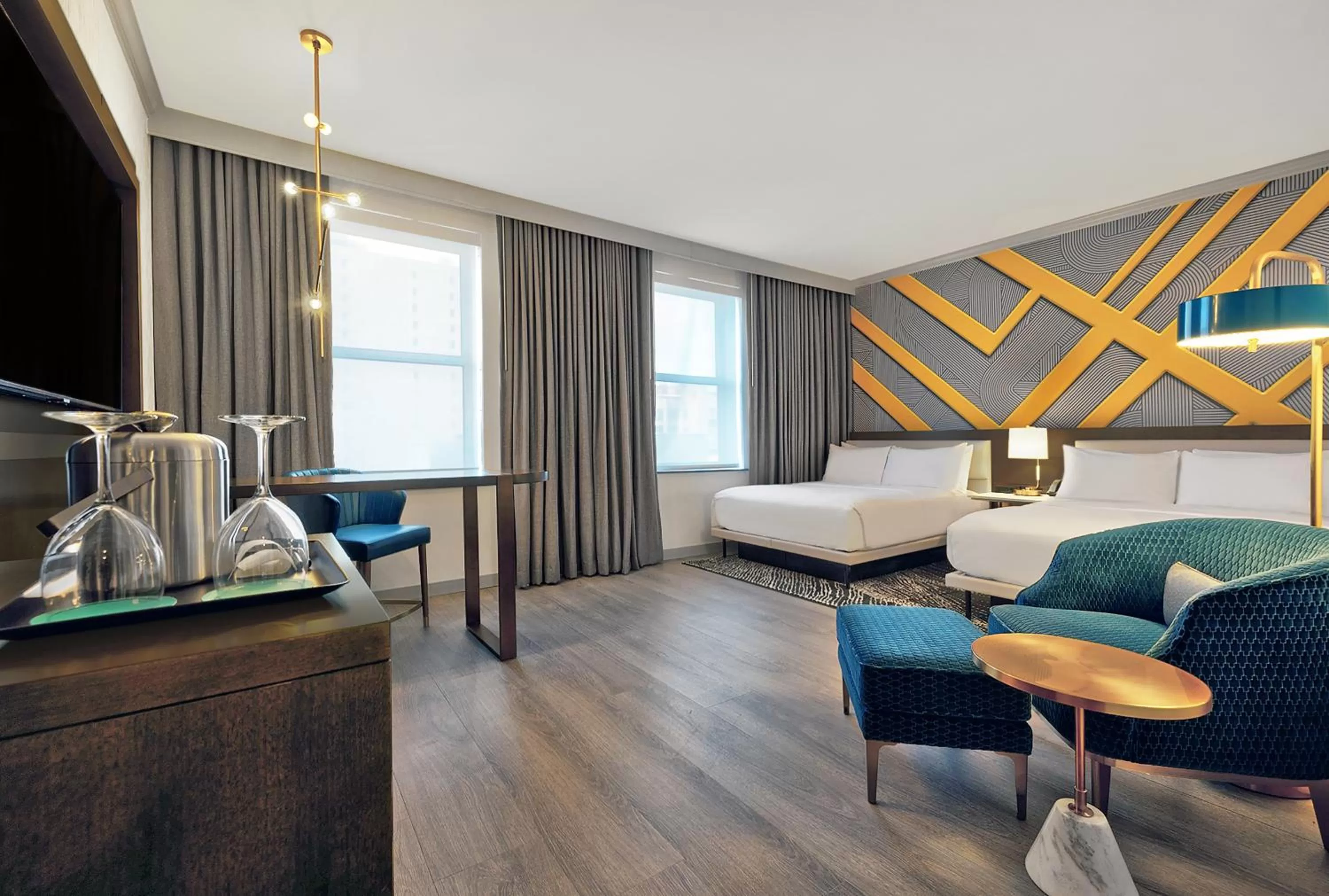 Bed in Le Méridien St. Louis Downtown