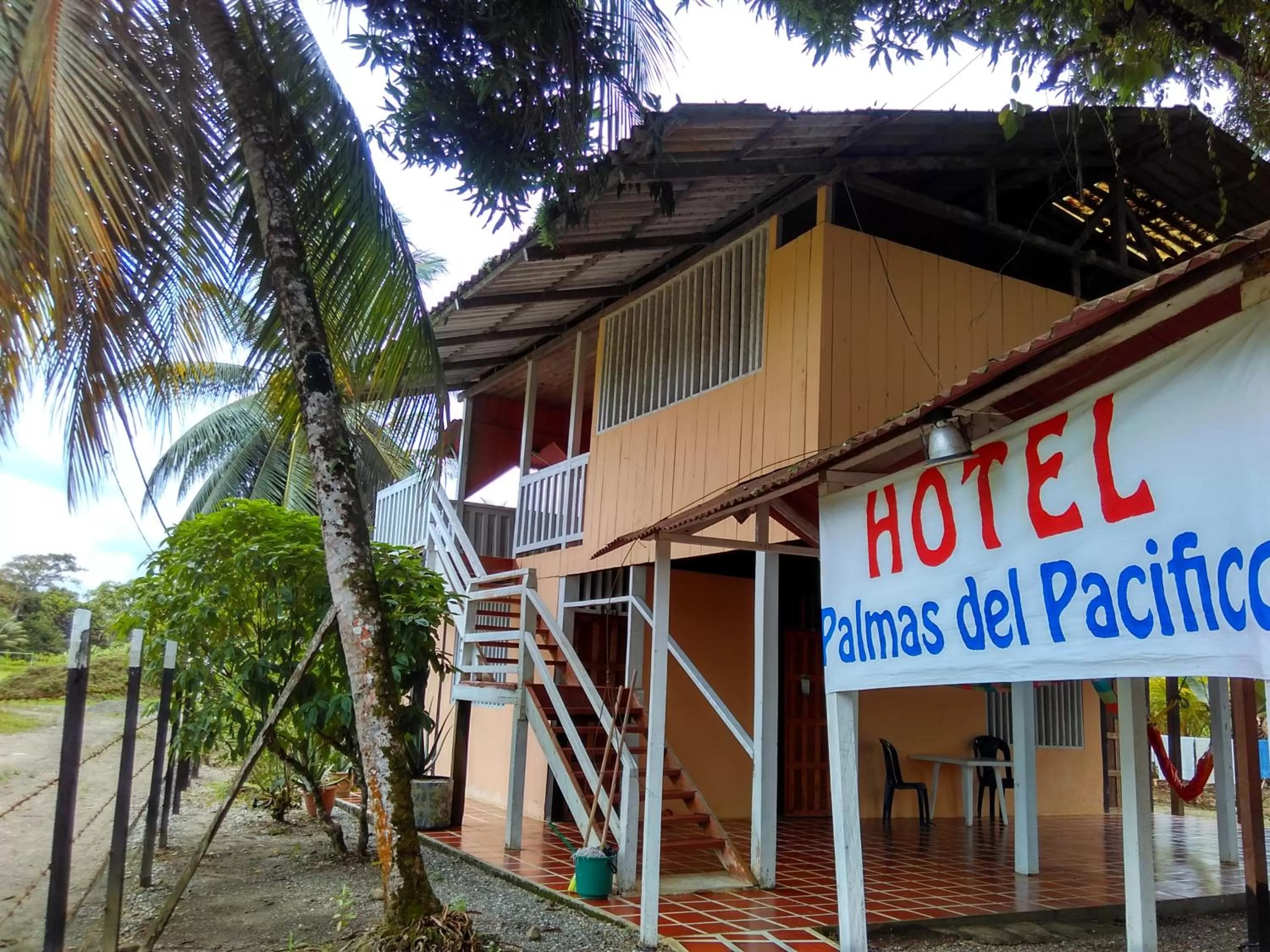 Patio in Hotel Palmas del Pacifico