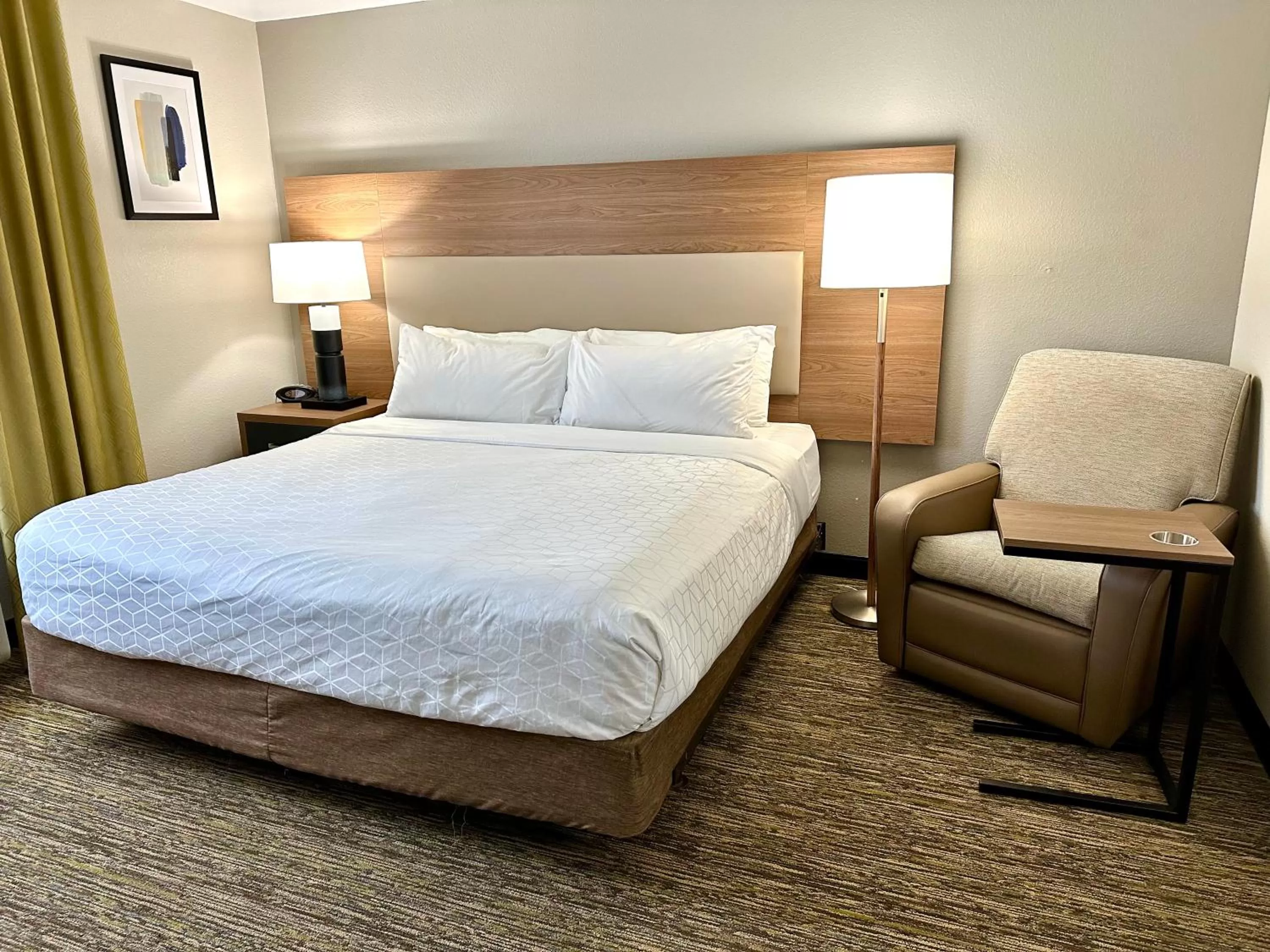 Bed in Candlewood Suites Savannah Airport by IHG