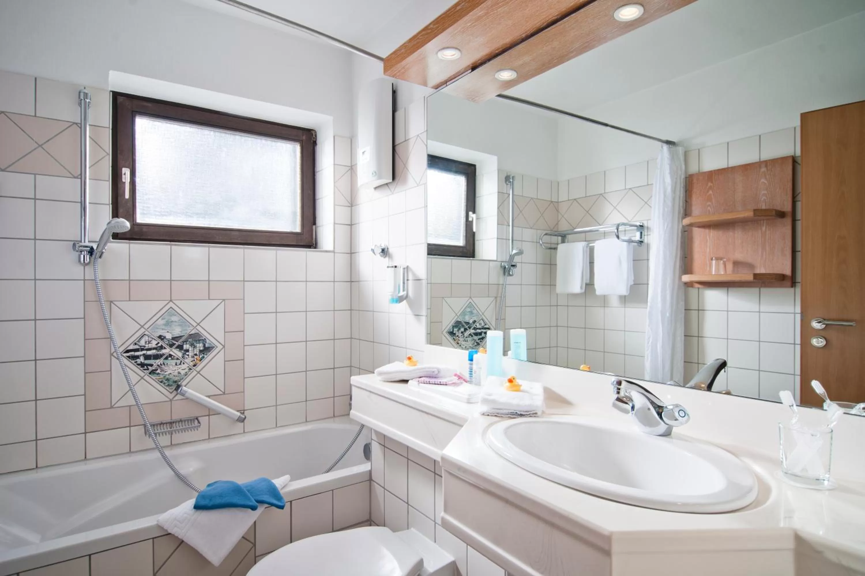 Toilet in Sporthotel Grafenwald 4 Sterne Superior