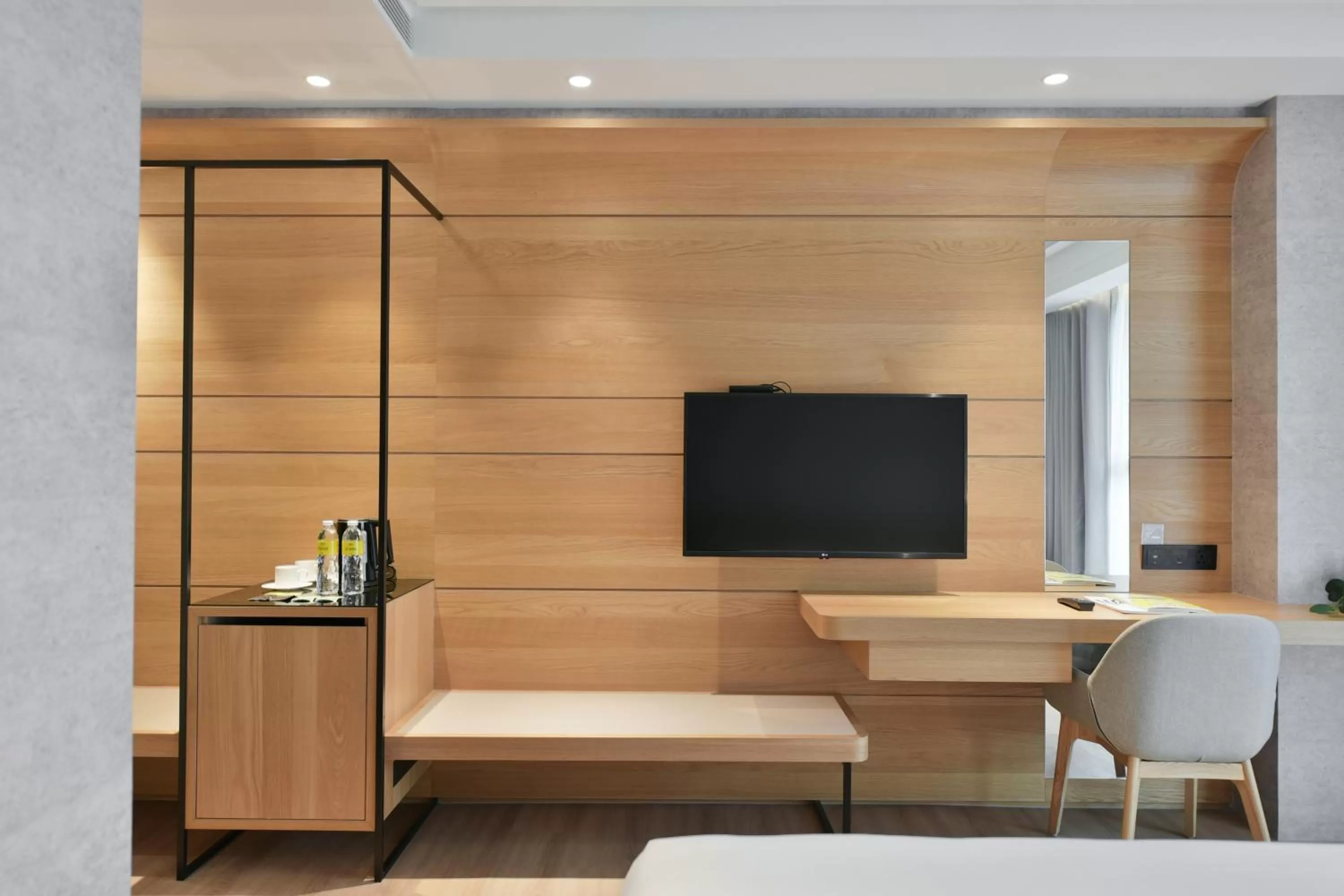 Seating area in CHECK inn Select New Taipei Sanchong