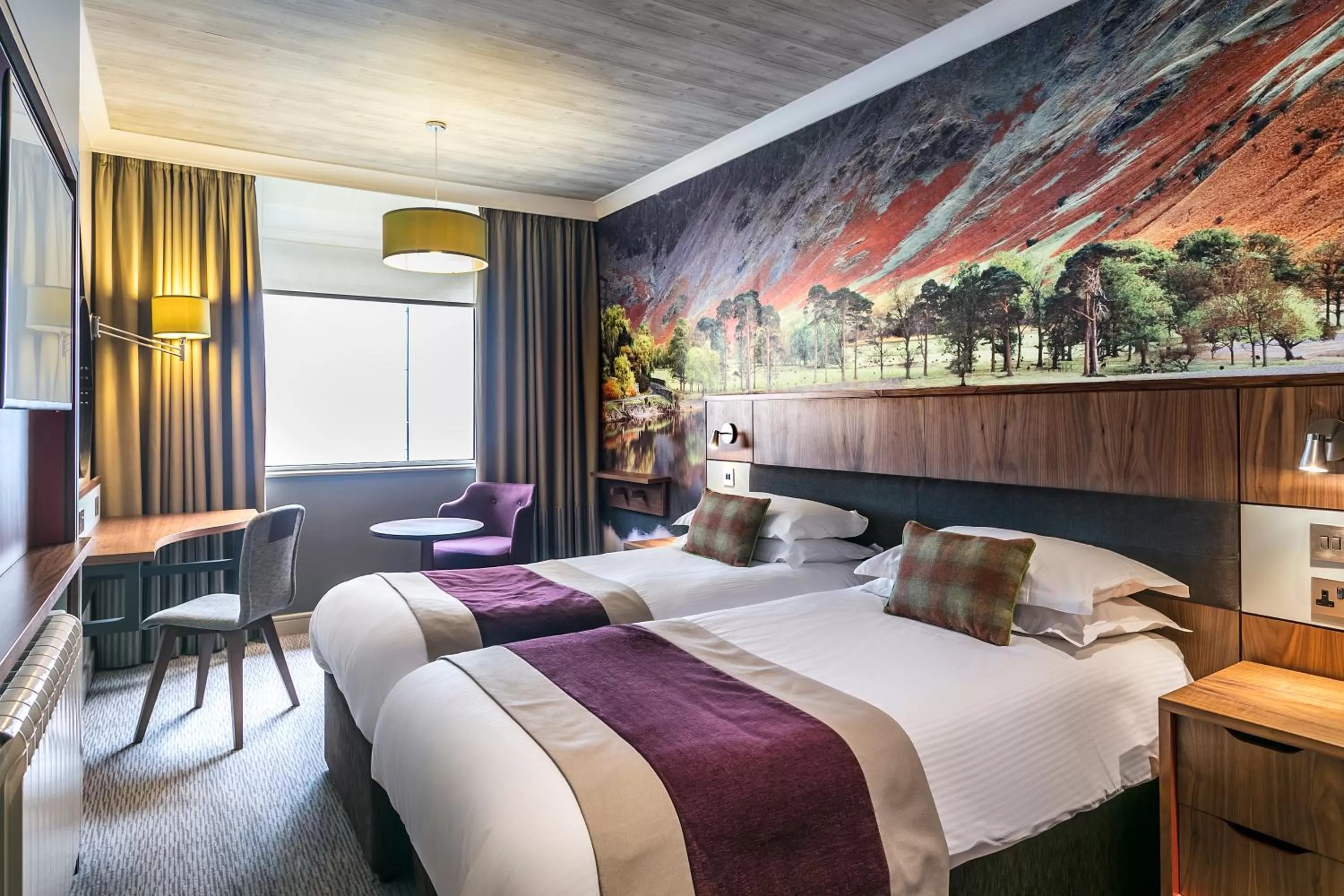 Bedroom, Bed in Castle Green Hotel In Kendal, BW Premier Collection