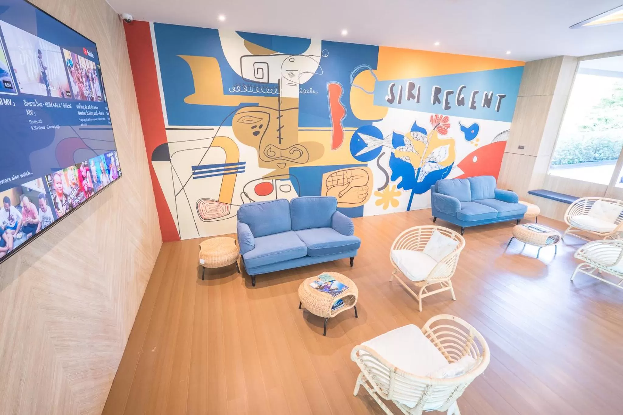 Living room in Siri regent Hotel