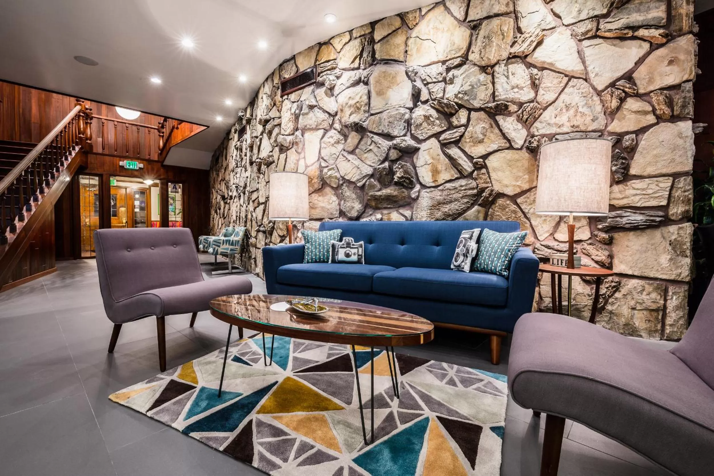 Lobby or reception in Kings Inn