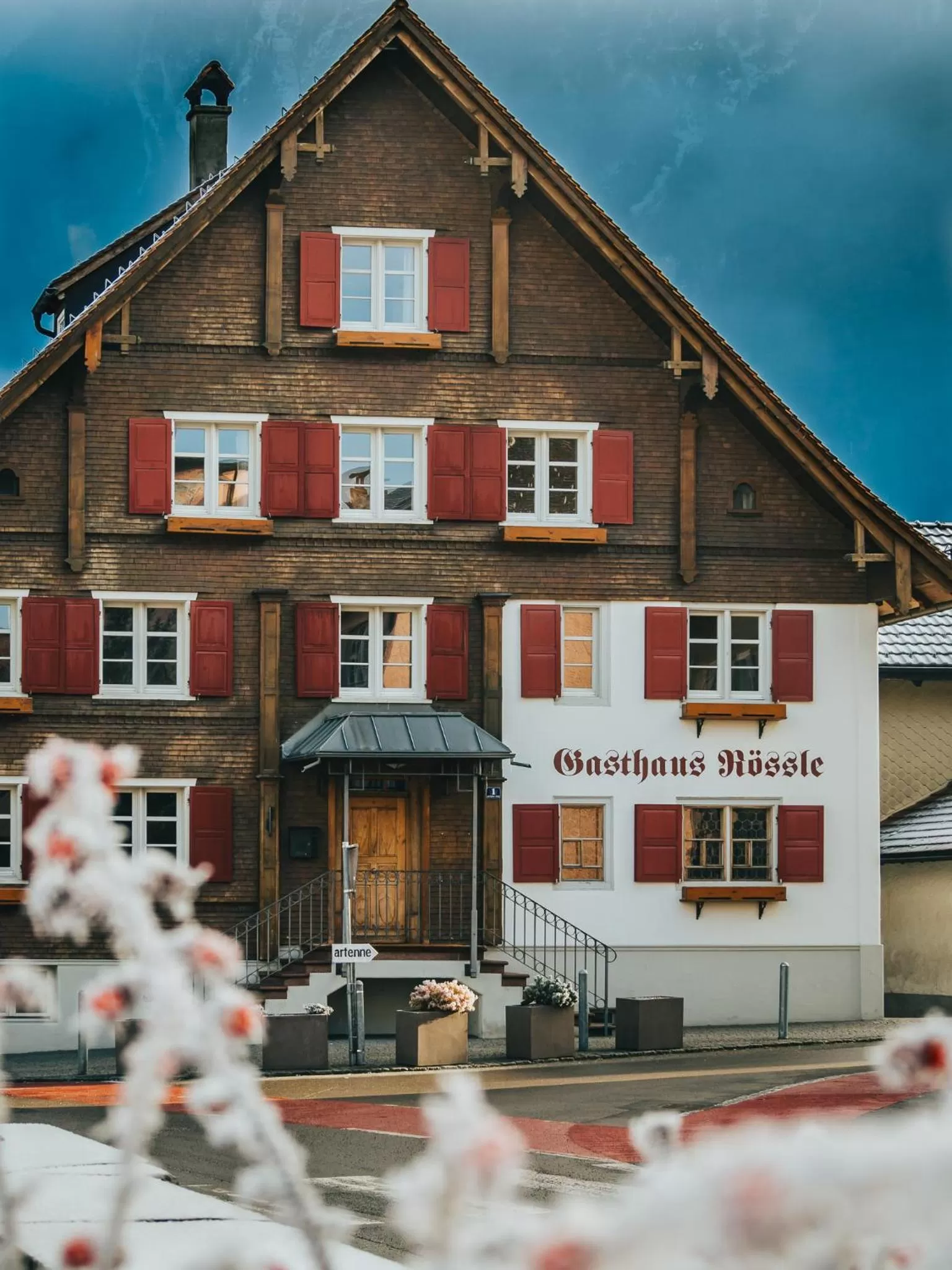 Property building in Gasthaus Rössle