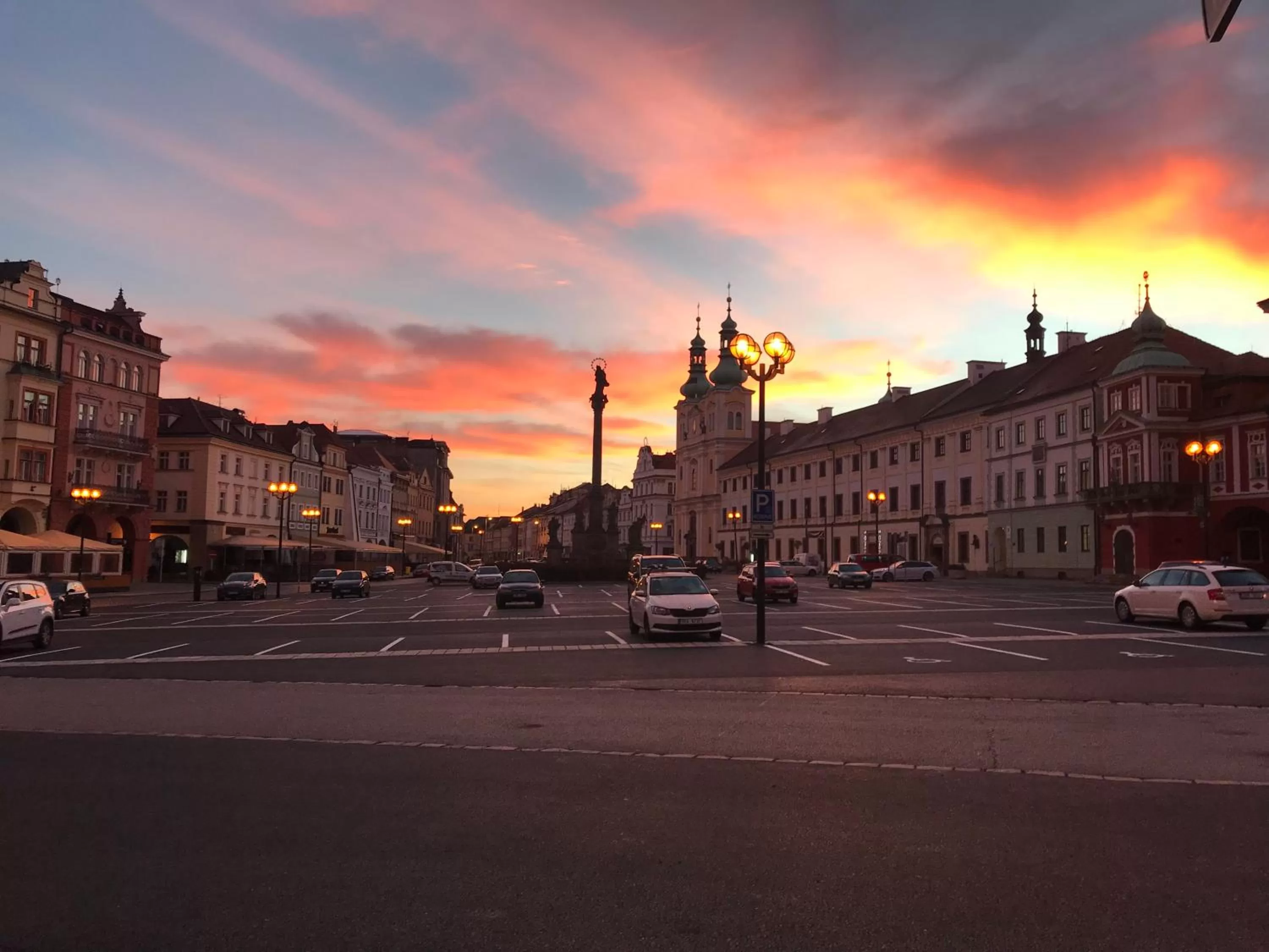 City view in Hotel Vacek Pod Věží