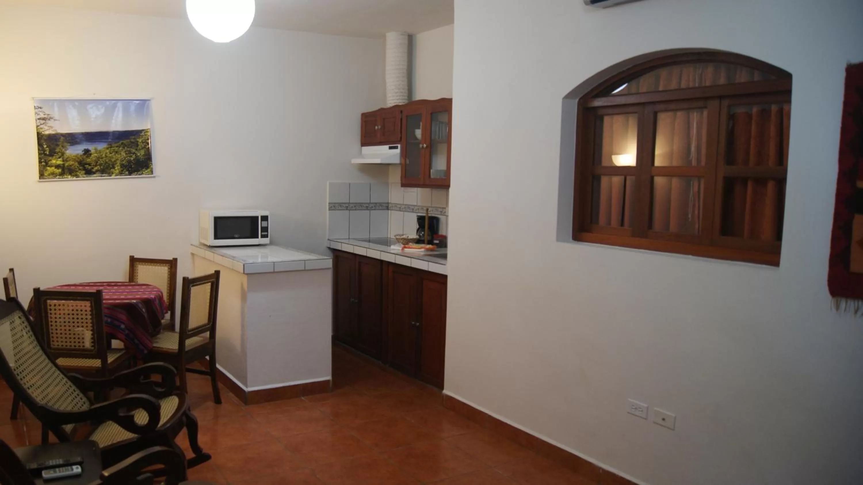 Kitchen or kitchenette in Hotel Cacique Adiact