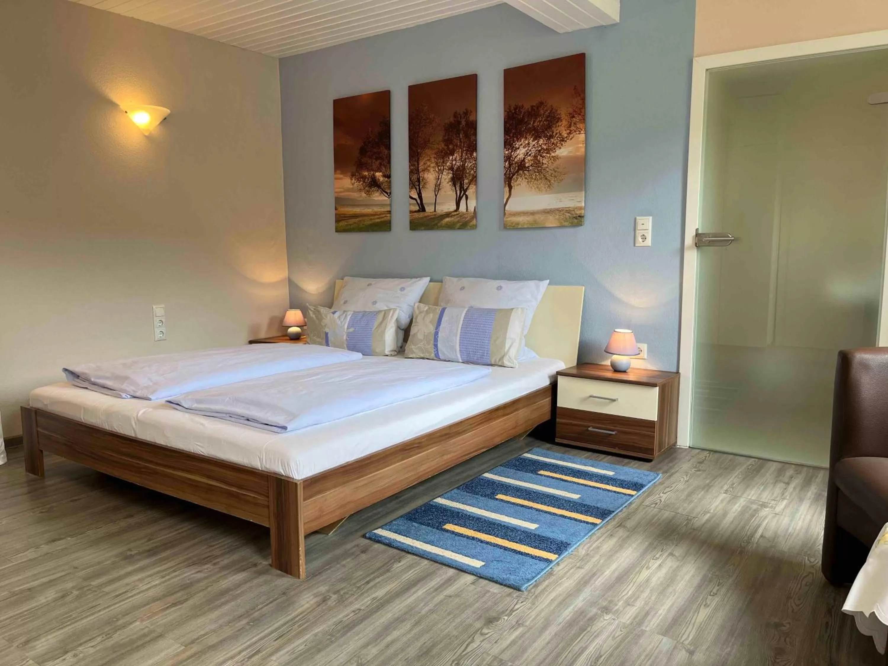 Bed in Gasthaus Breitenbach