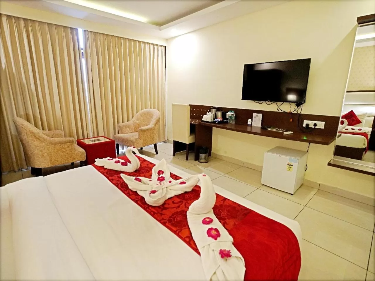 Bed in Indira Nikunj Rubystone Exotic