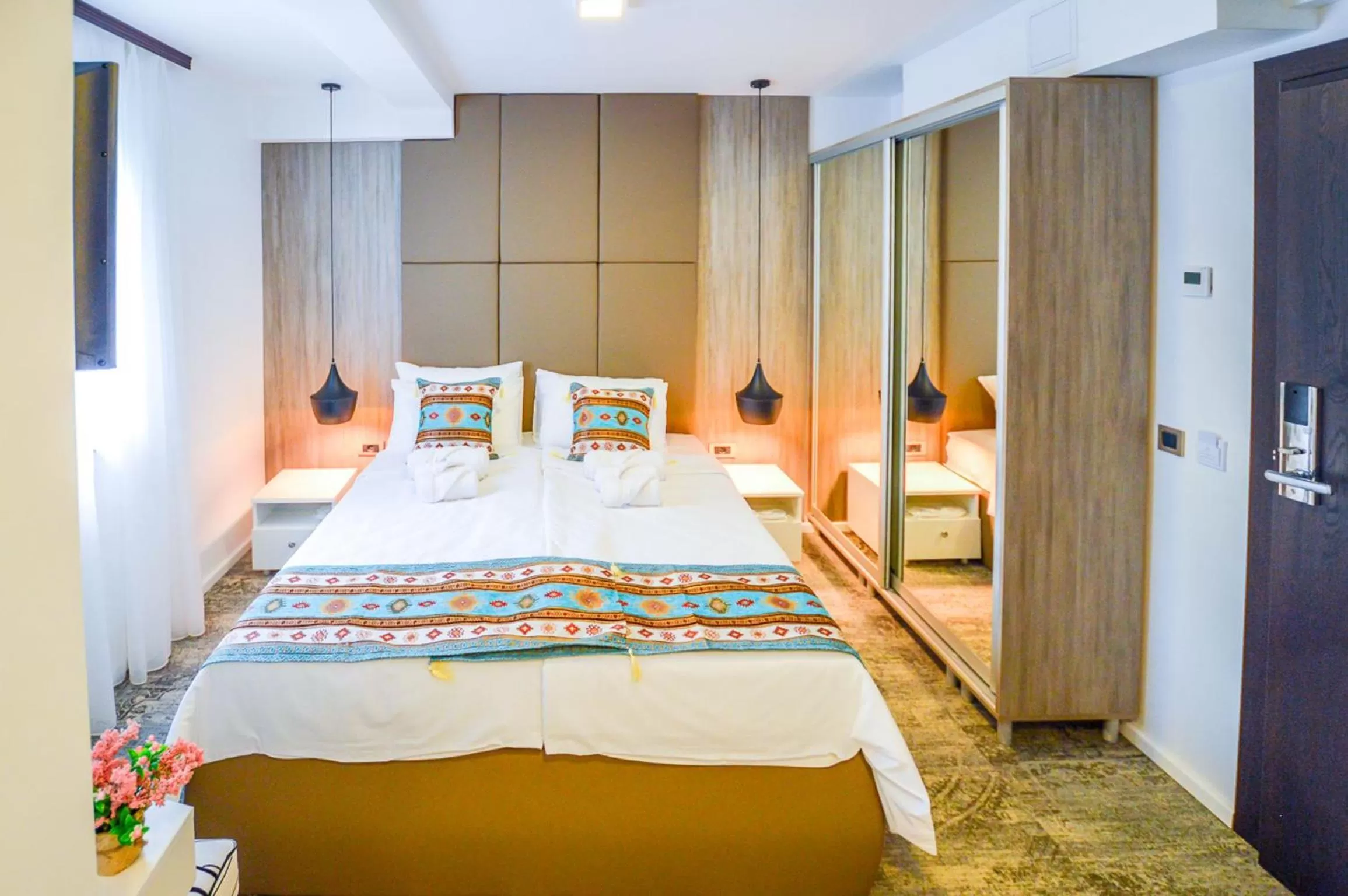 Decorative detail, Bed in Heritage Hotel Gate of Sarajevo