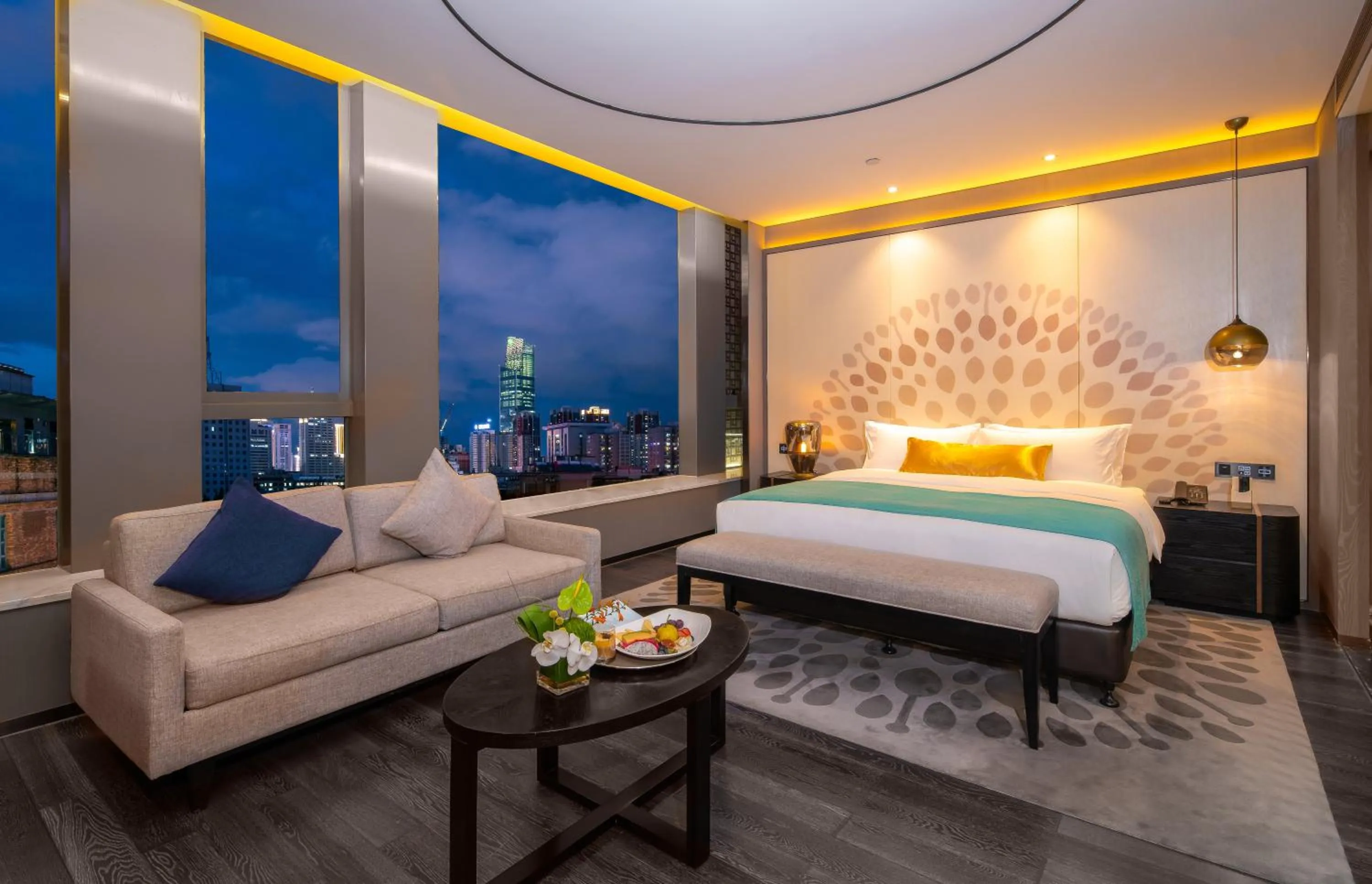 Photo of the whole room, Bed in Cachet Boutique Kunming Artime 昆明彩云里凯世精品酒店