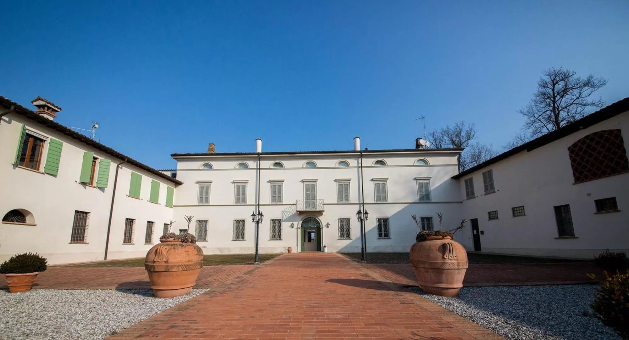 Property building in Locanda Ca’ Rossa