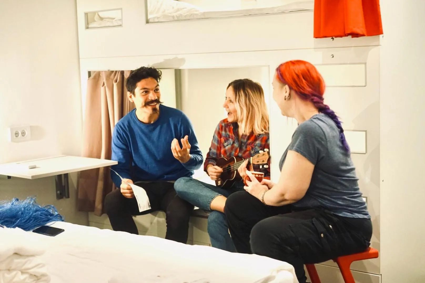 People in Good People Design Hostel