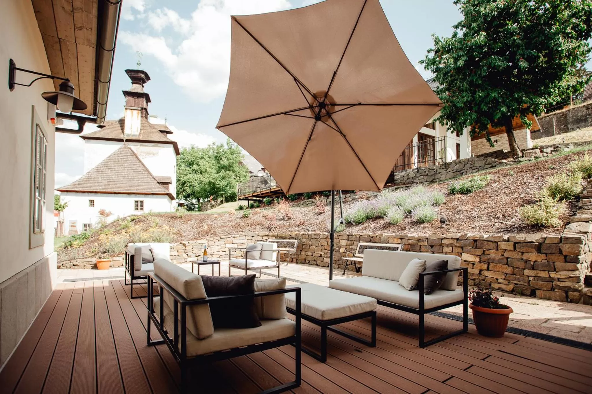 Balcony/Terrace in Hotel Glaus
