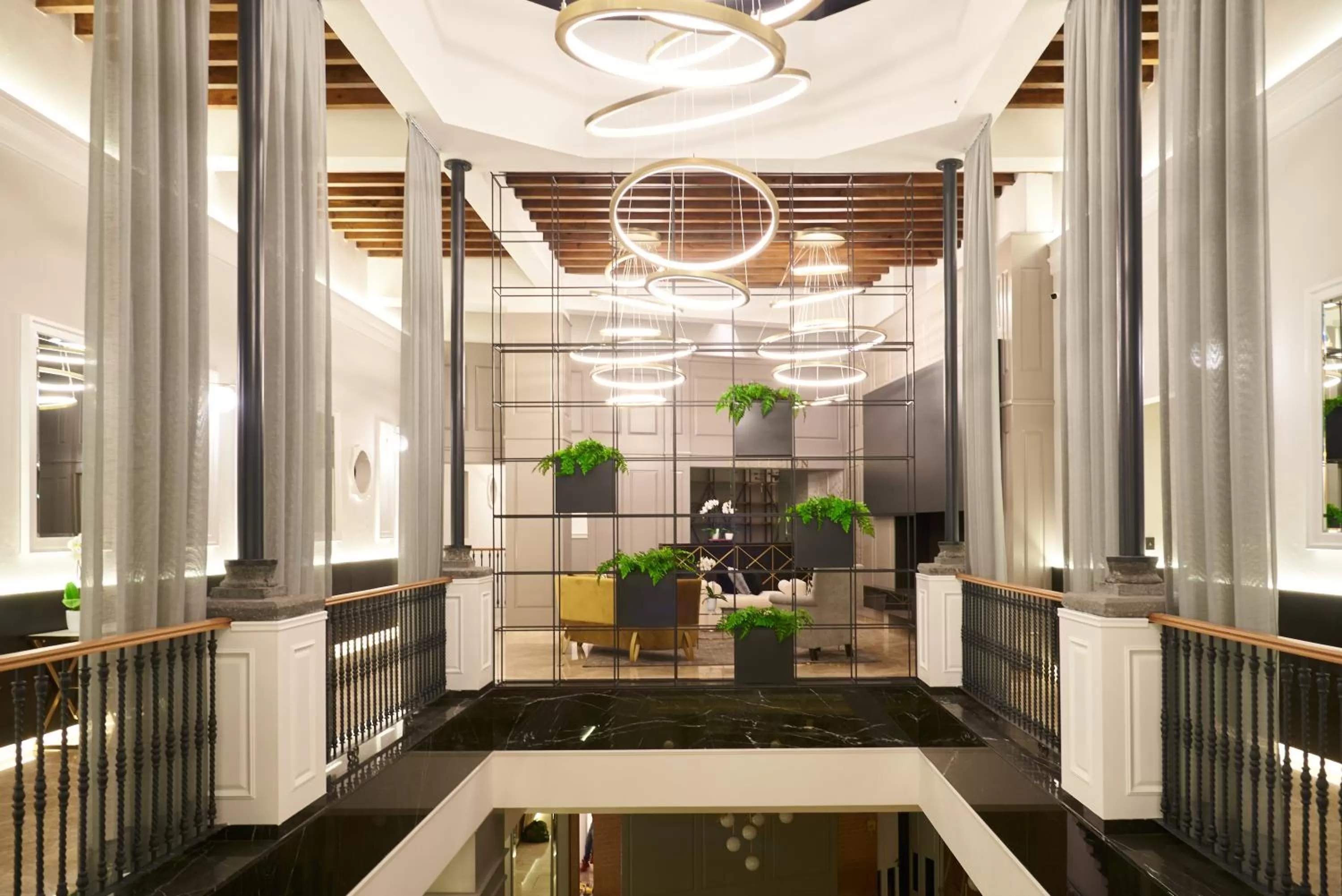 Lobby or reception in Hotel Boutique Margarita Toluca