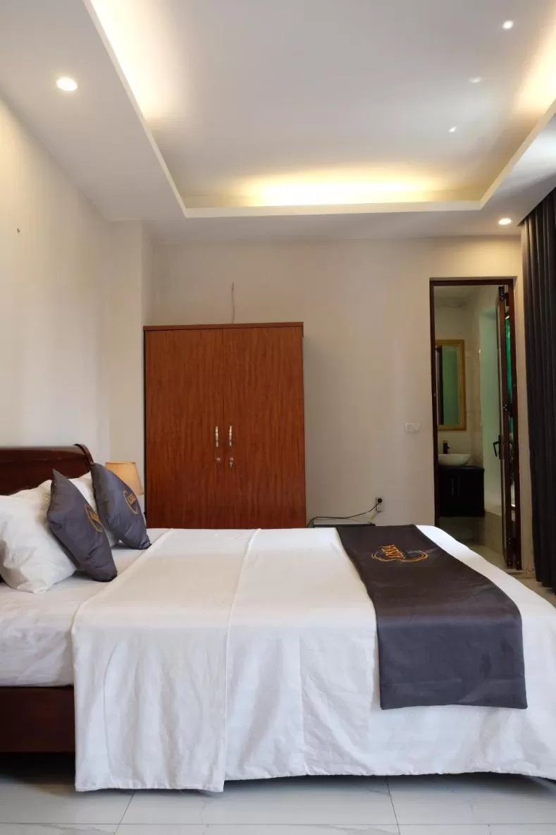 Bed in Aisha HOTELS and APARTMENTS