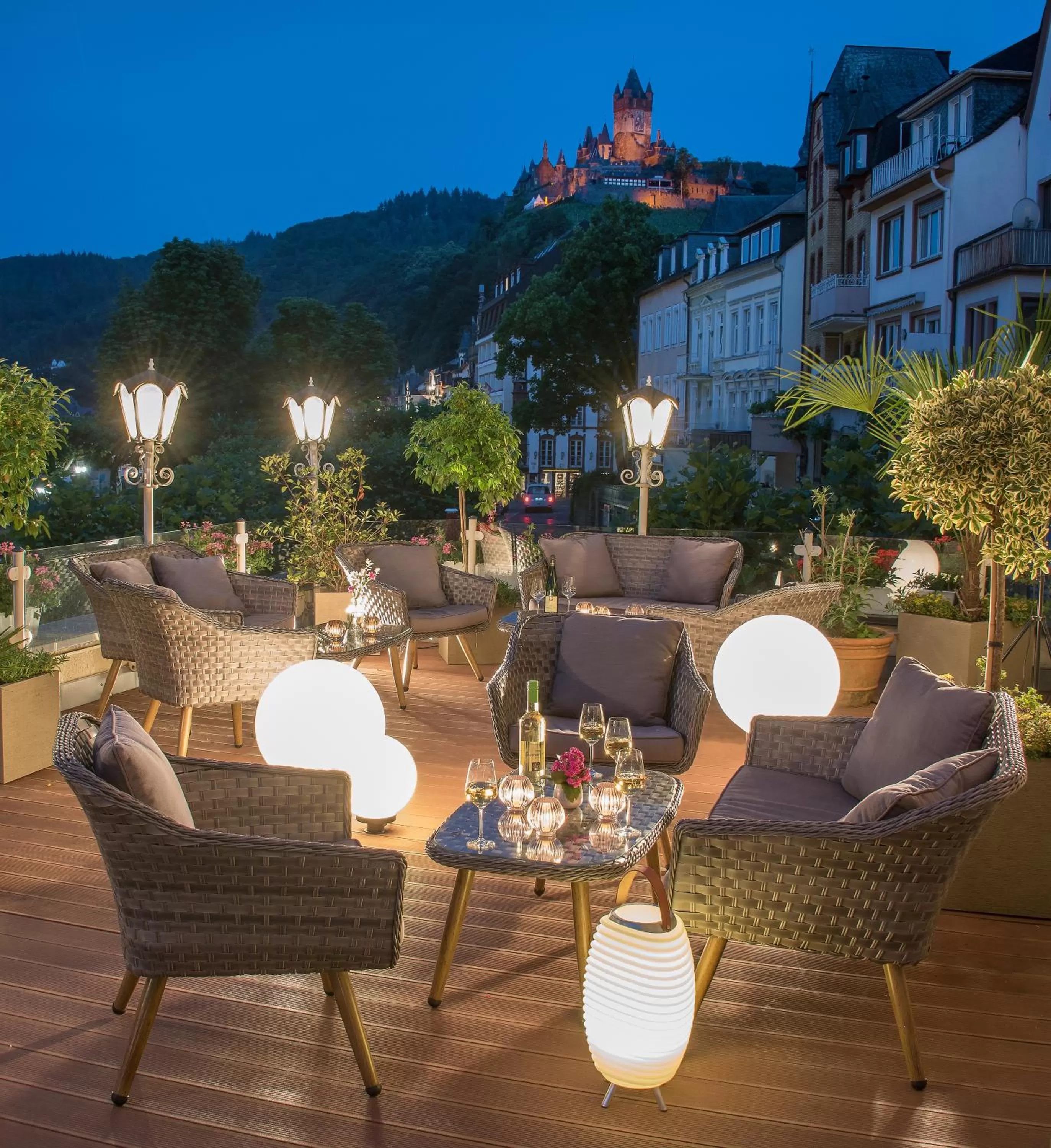 Balcony/Terrace in Hotel Germania