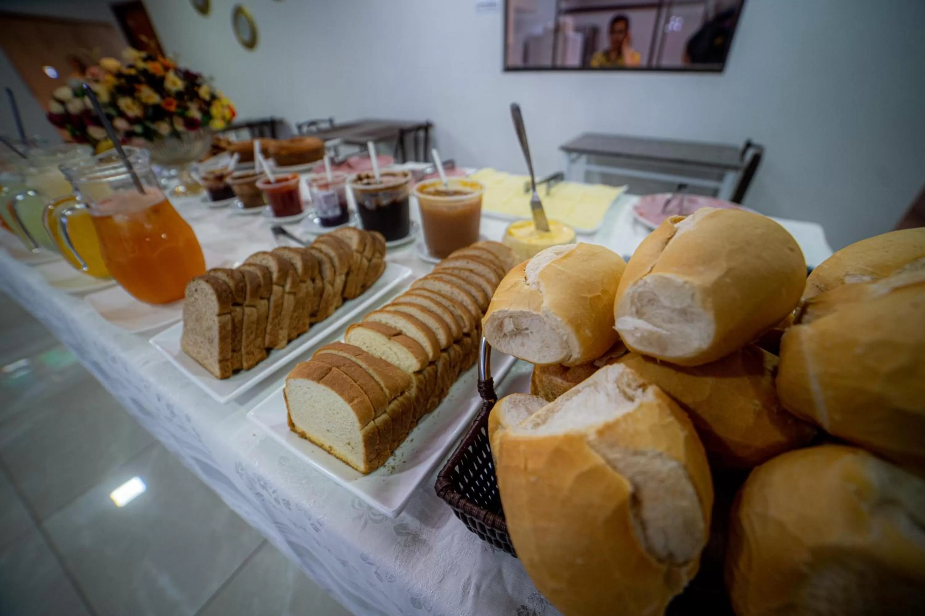 Buffet breakfast in Hotel Monte Carlo