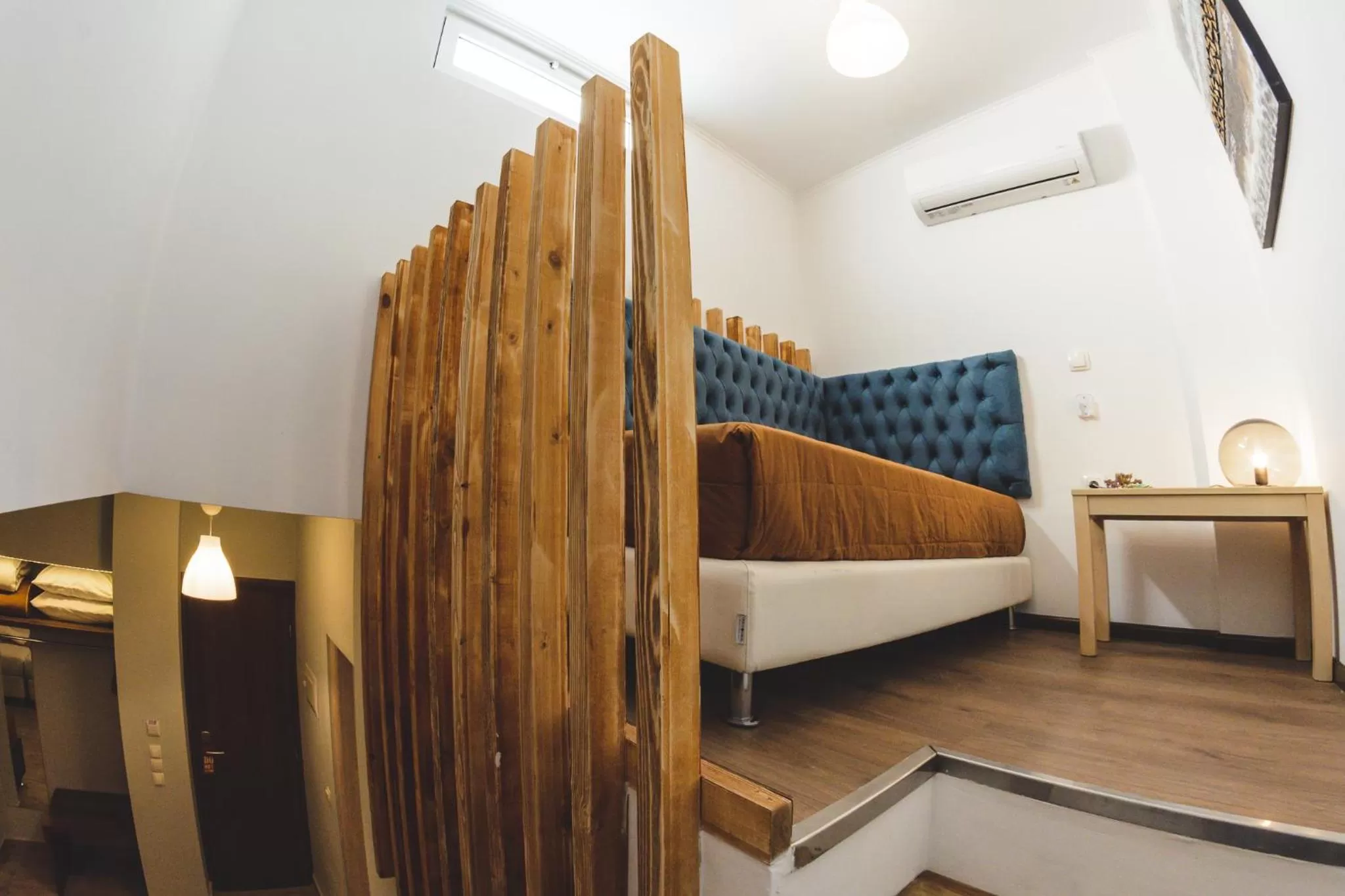 Bed in Dome Rooms Downtown