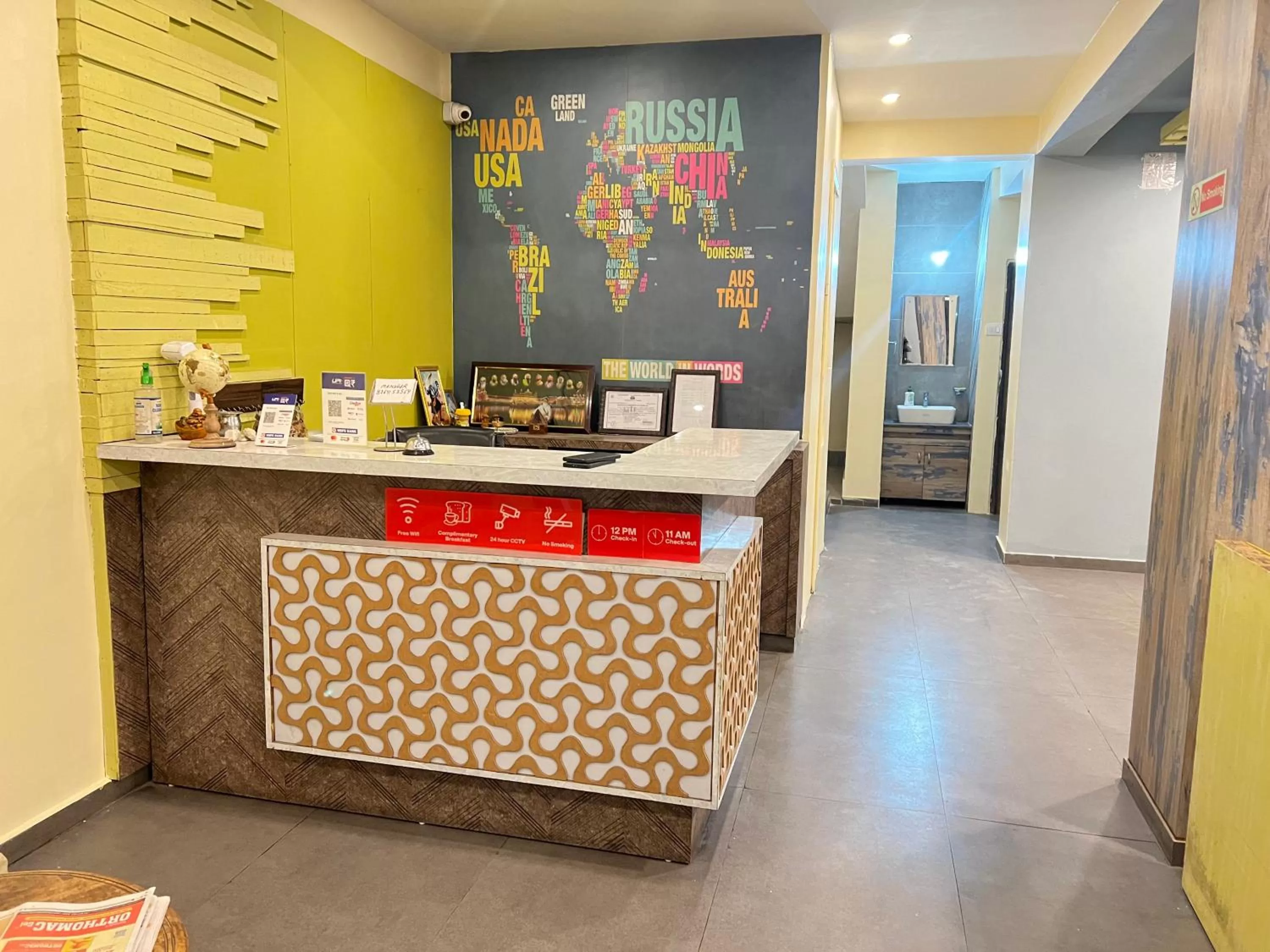 Lobby or reception, Lobby/Reception in Hotel White Orchid Dalhausie