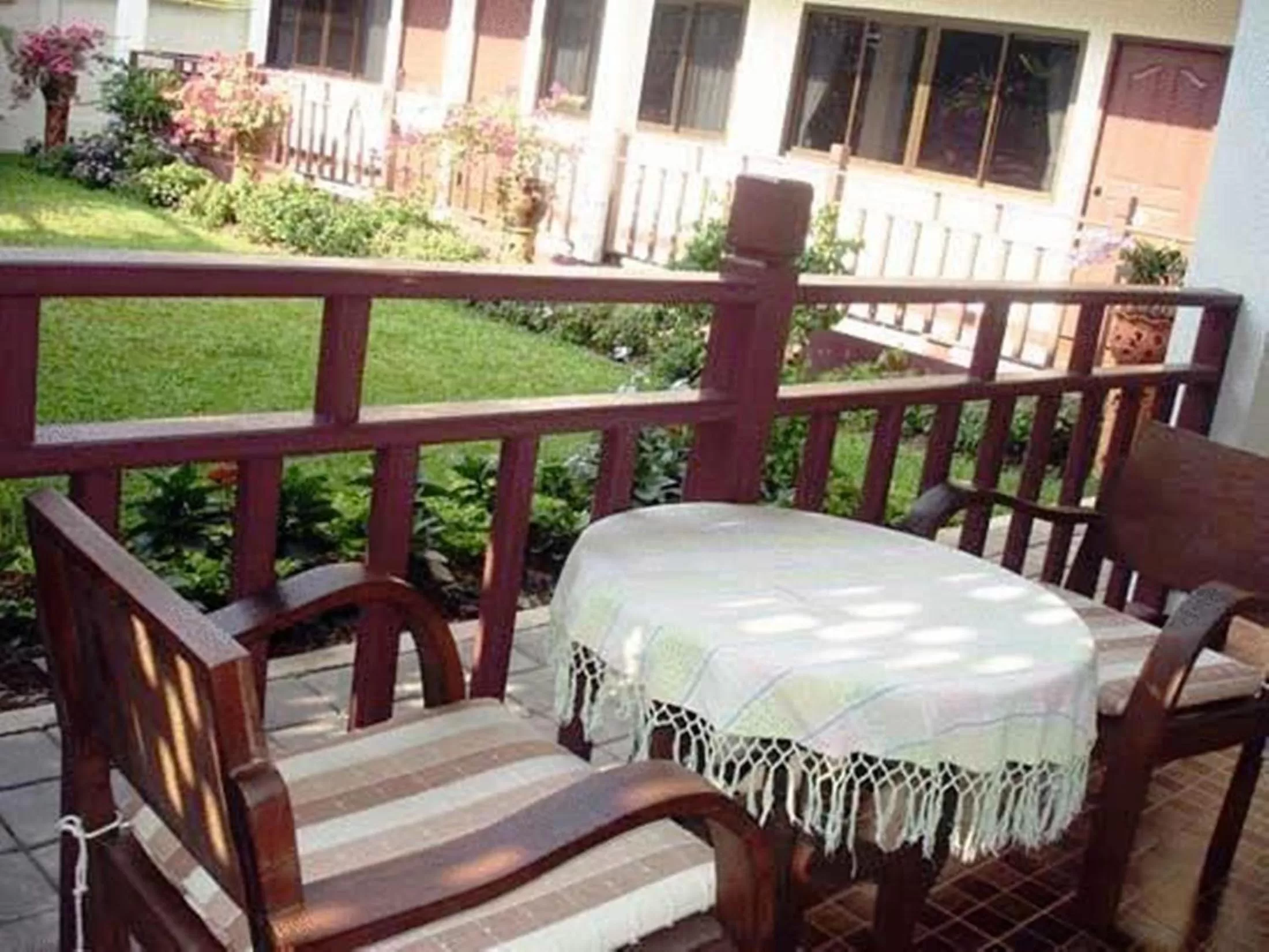 Balcony/Terrace in Riverside House Hotel