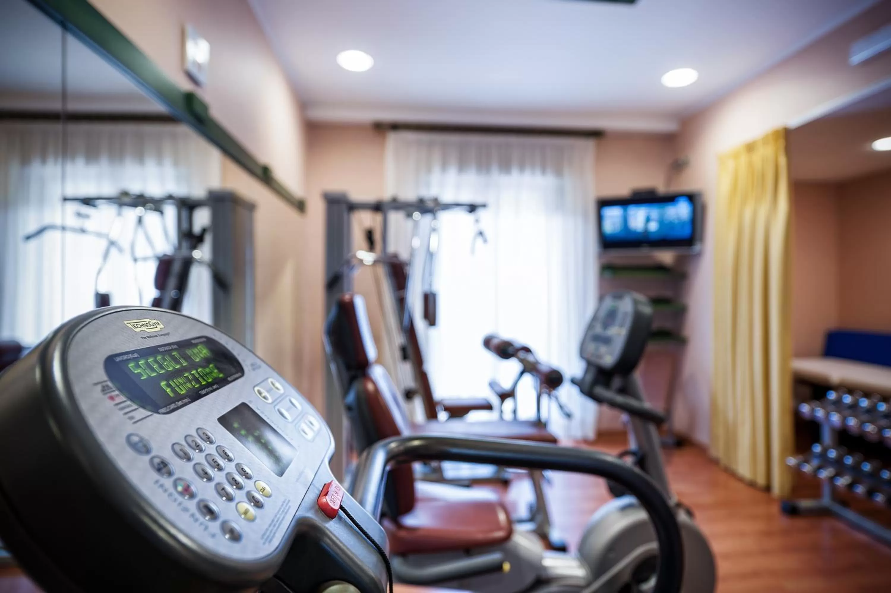 Fitness centre/facilities in Best Western Hotel Mediterraneo