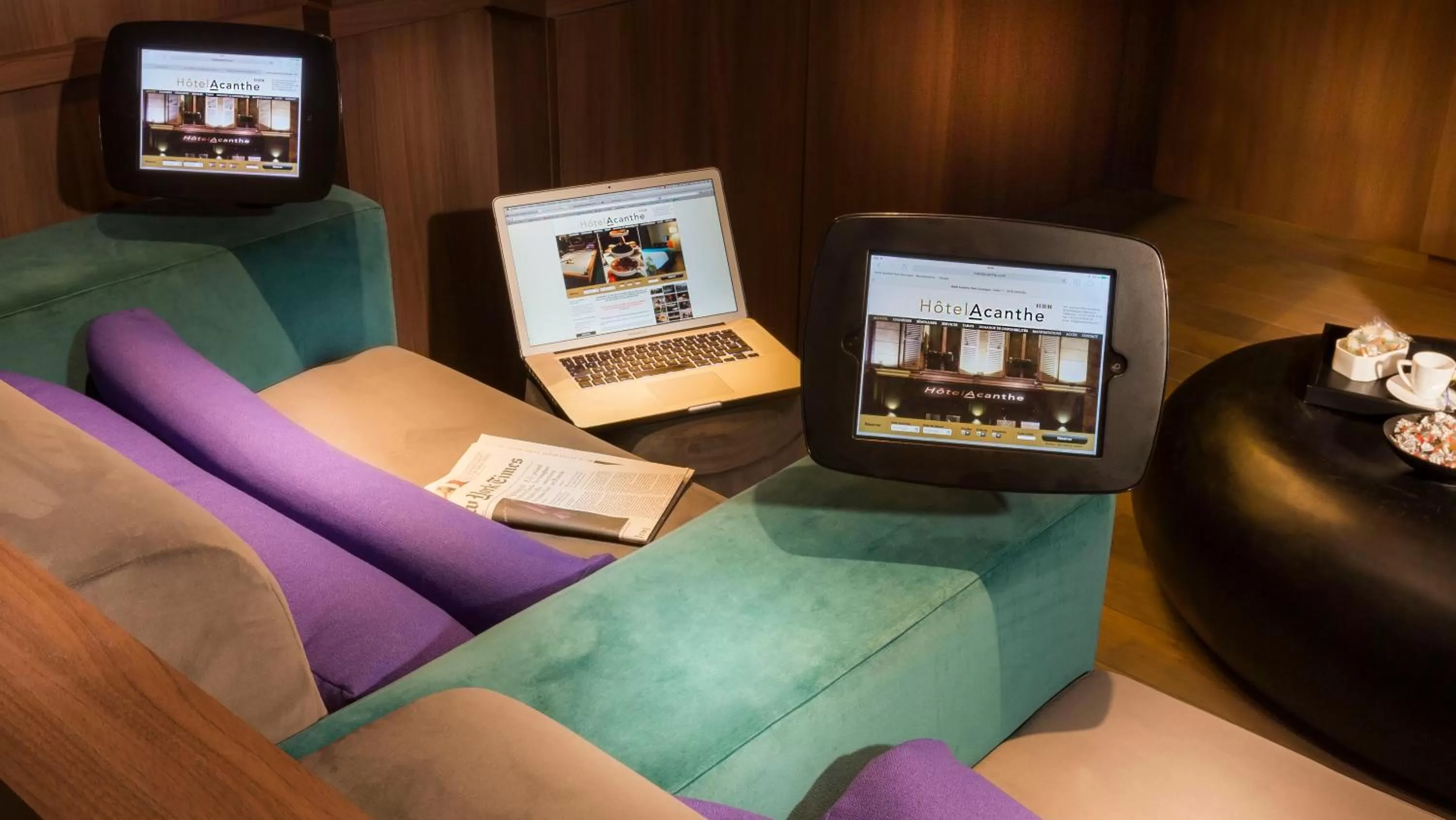 Restaurant/places to eat in Hotel Acanthe - Boulogne Billancourt